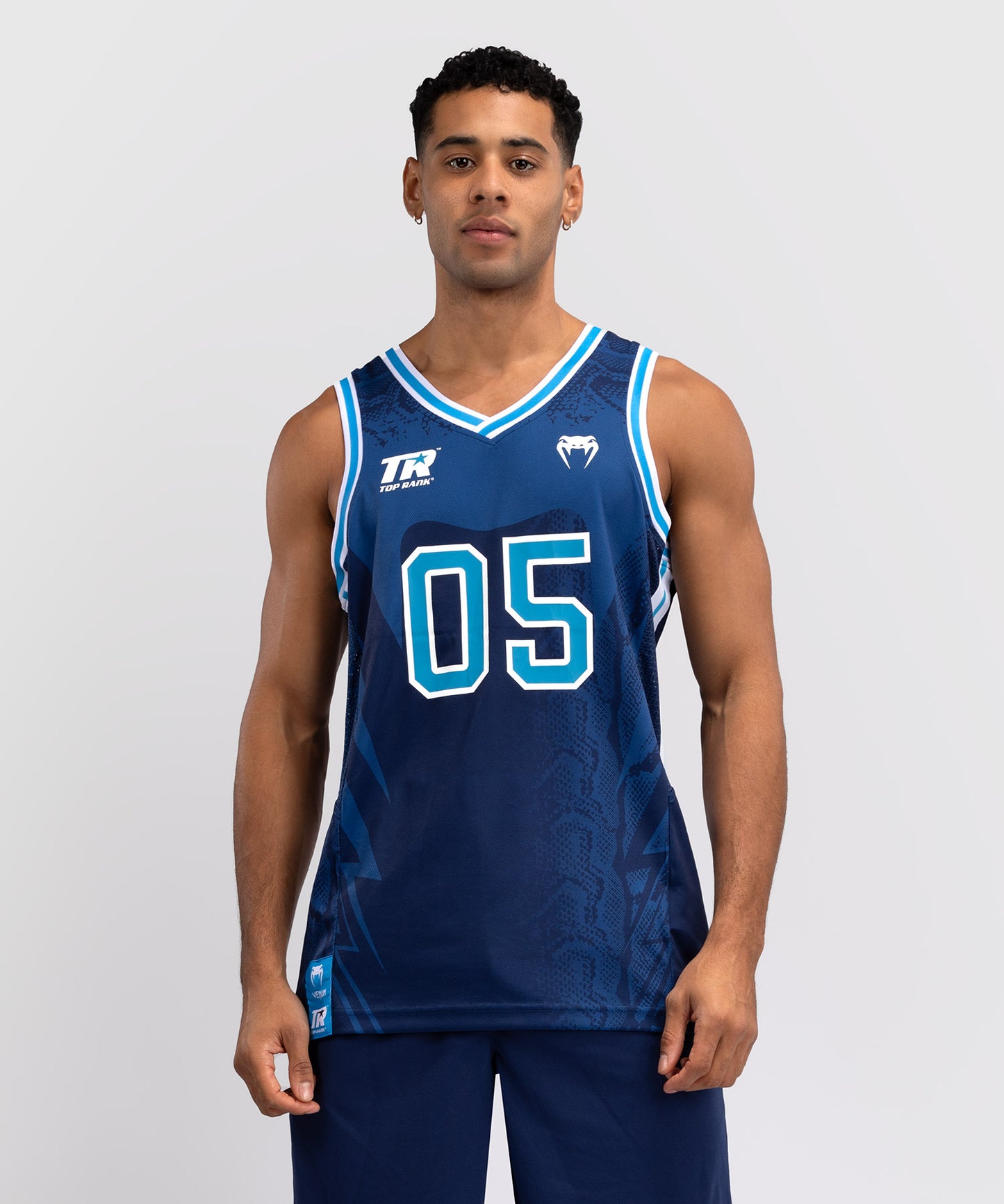 Venum x Top Rank Original Herren Basketballtrikot - Marineblau