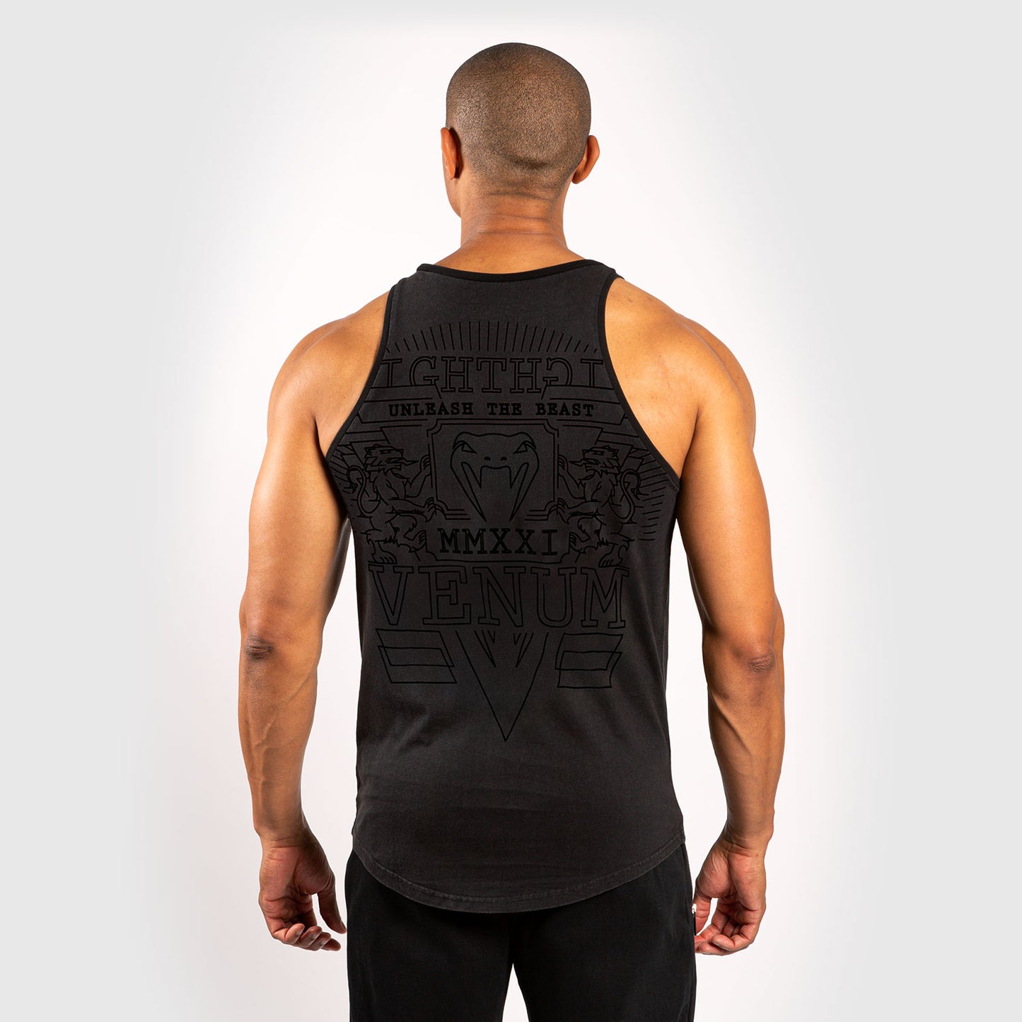 Venum LIONS21 Tanktop - Schwarz/Schwarz