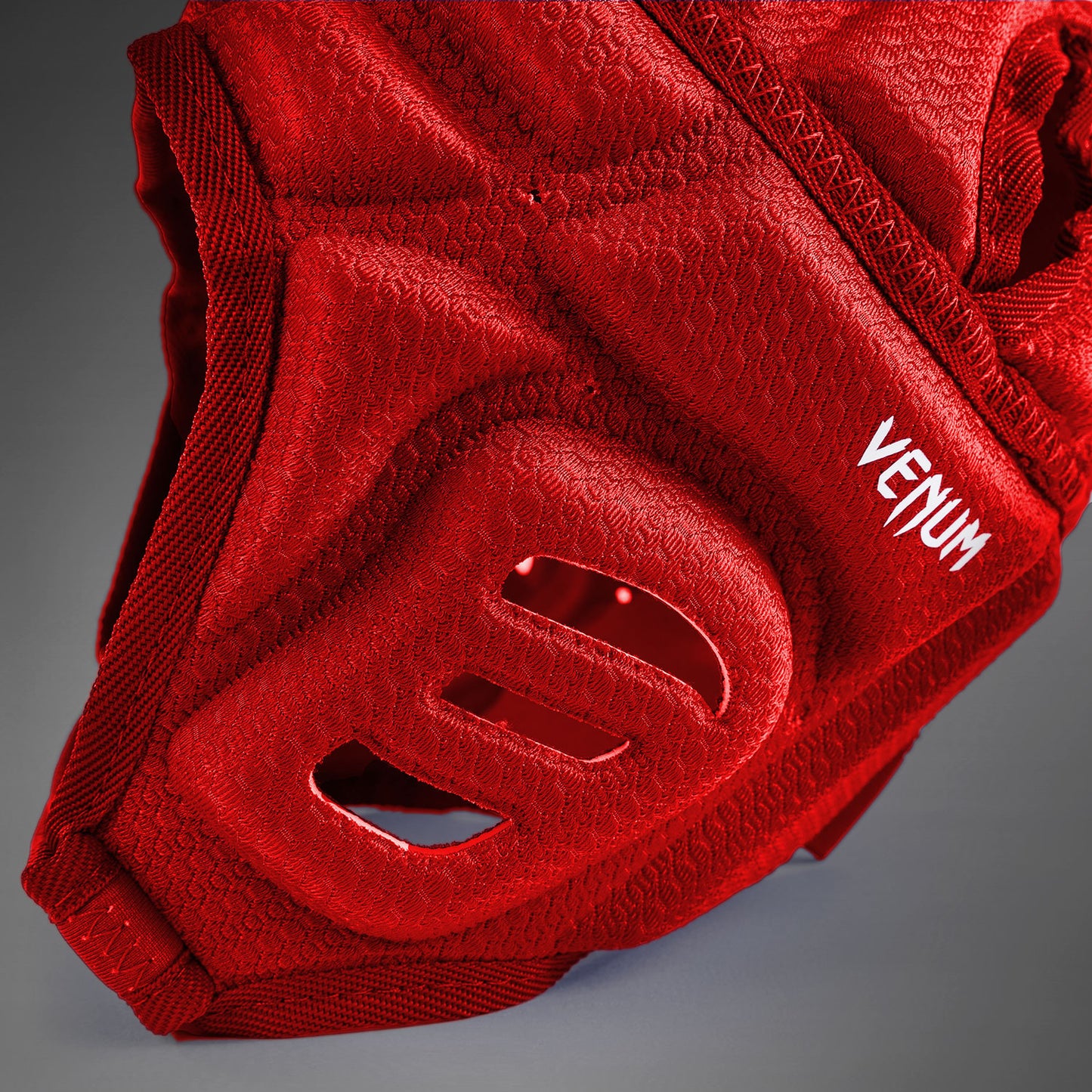 Venum Elite Protect Softshell Helm – Rot/Weiß