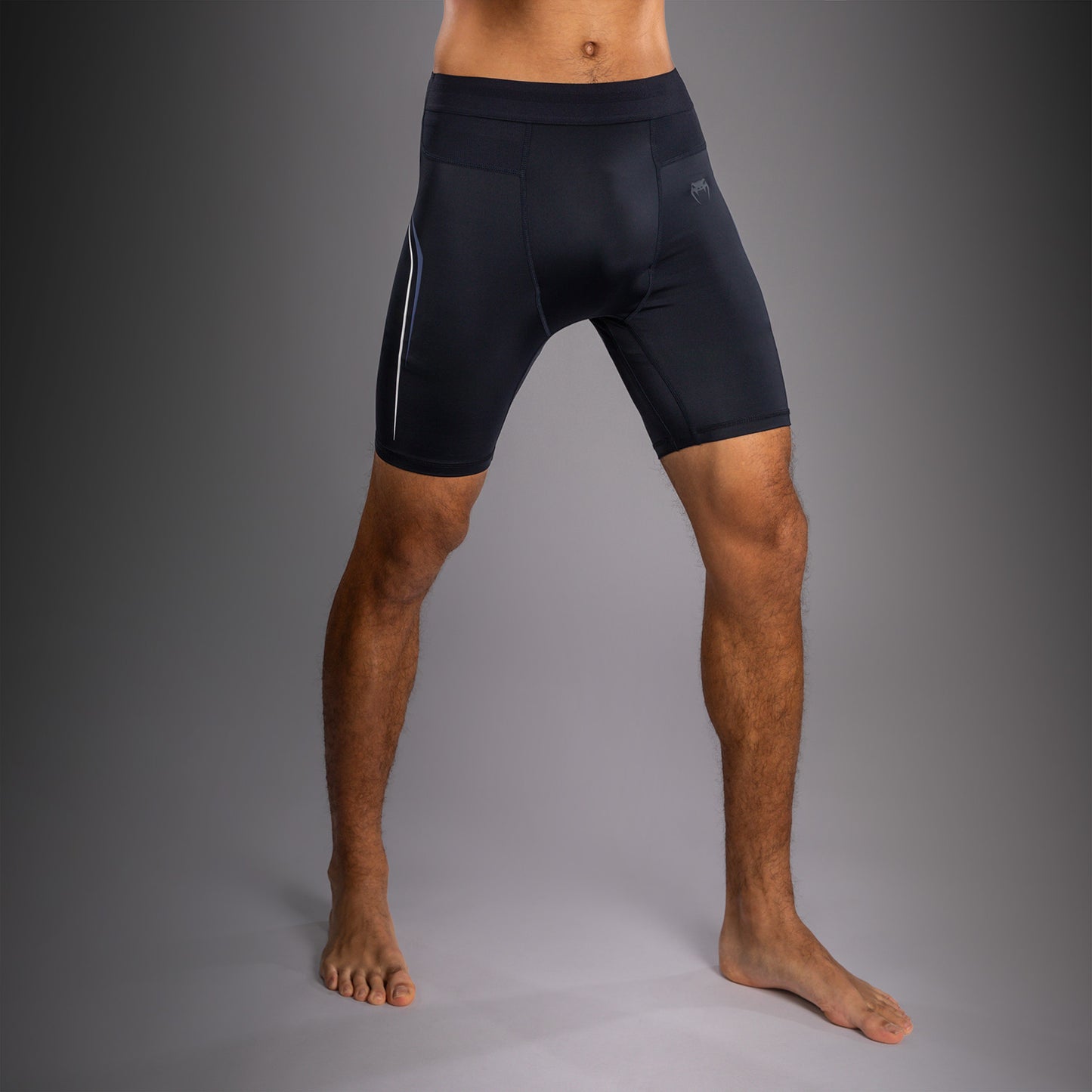 Venum G-Core Vale Tudo Kompressionsshort - Marineblau/Weiß