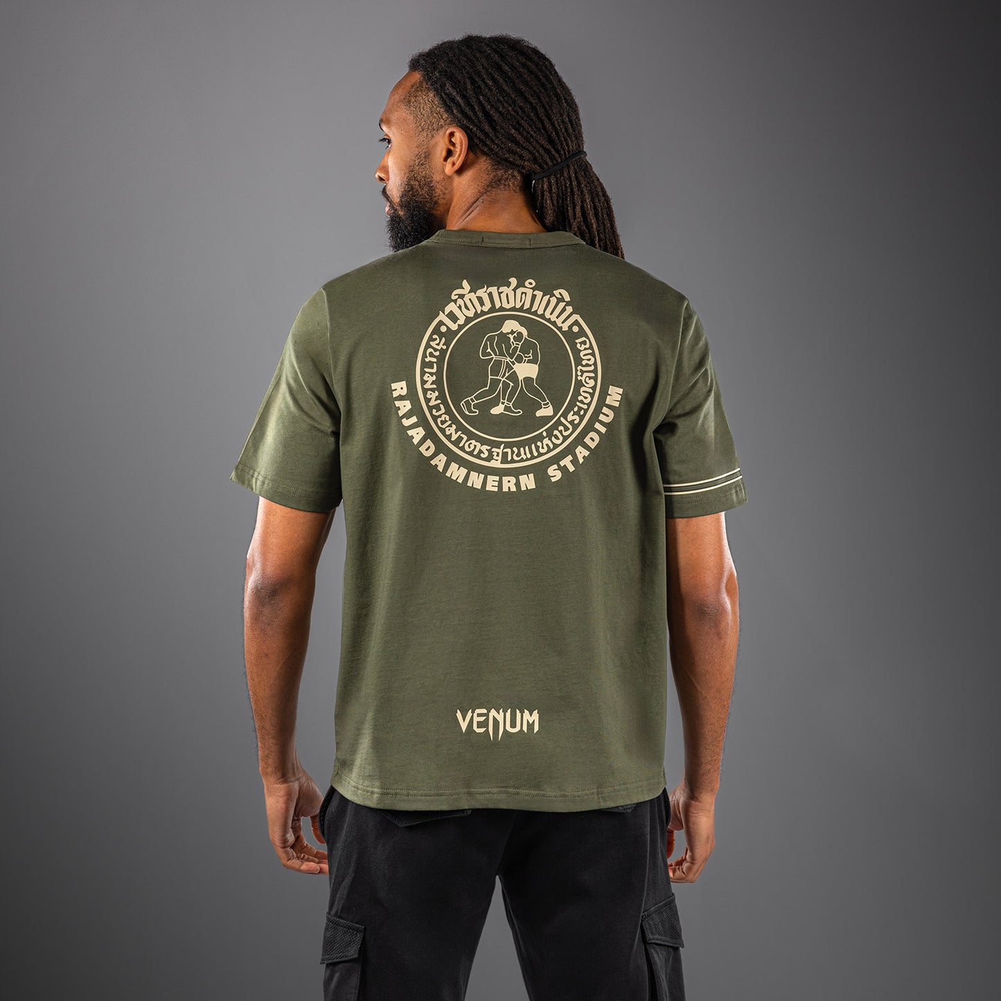 Venum x Rajadamnern T-Shirt - Militärgrün
