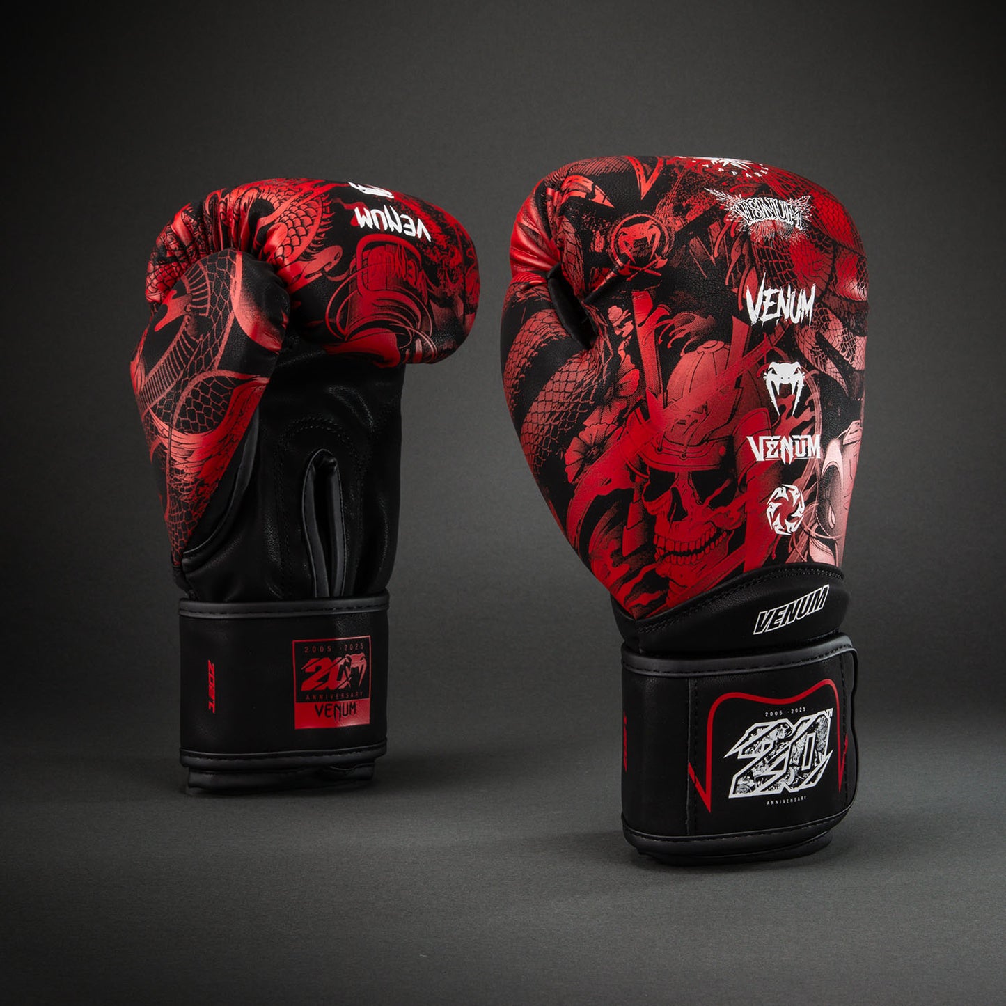 Venum 20th Anniversary Boxhandschuhe - Schwarz/Rot