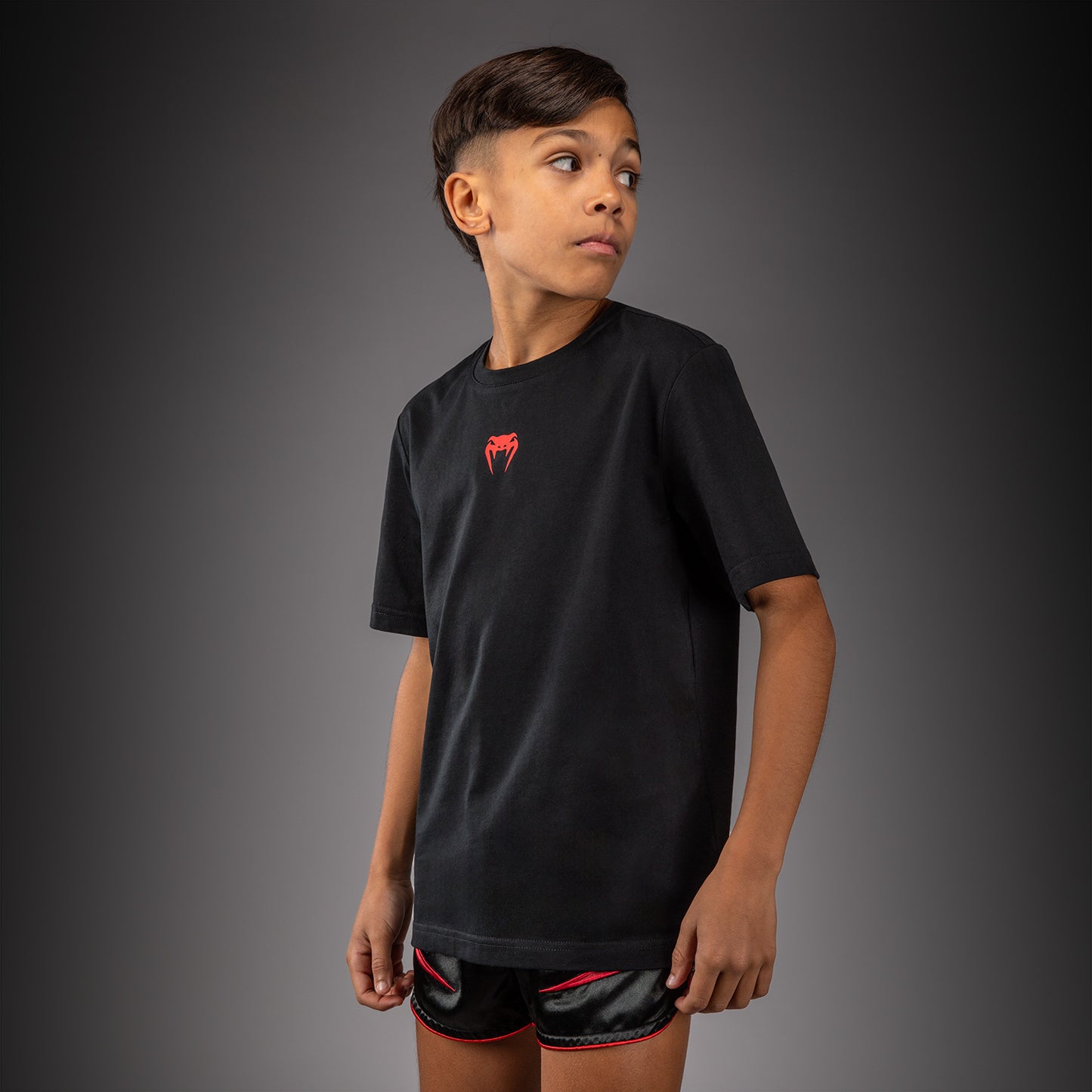 Venum Attack T-Shirt aus Baumwolle - Schwarz/Rot