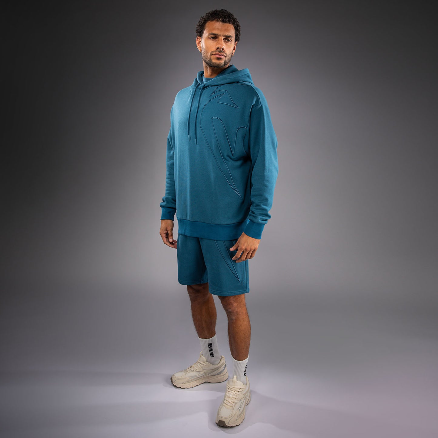 Venum Giant 3D Kapuzenpullover - Ozeangrün