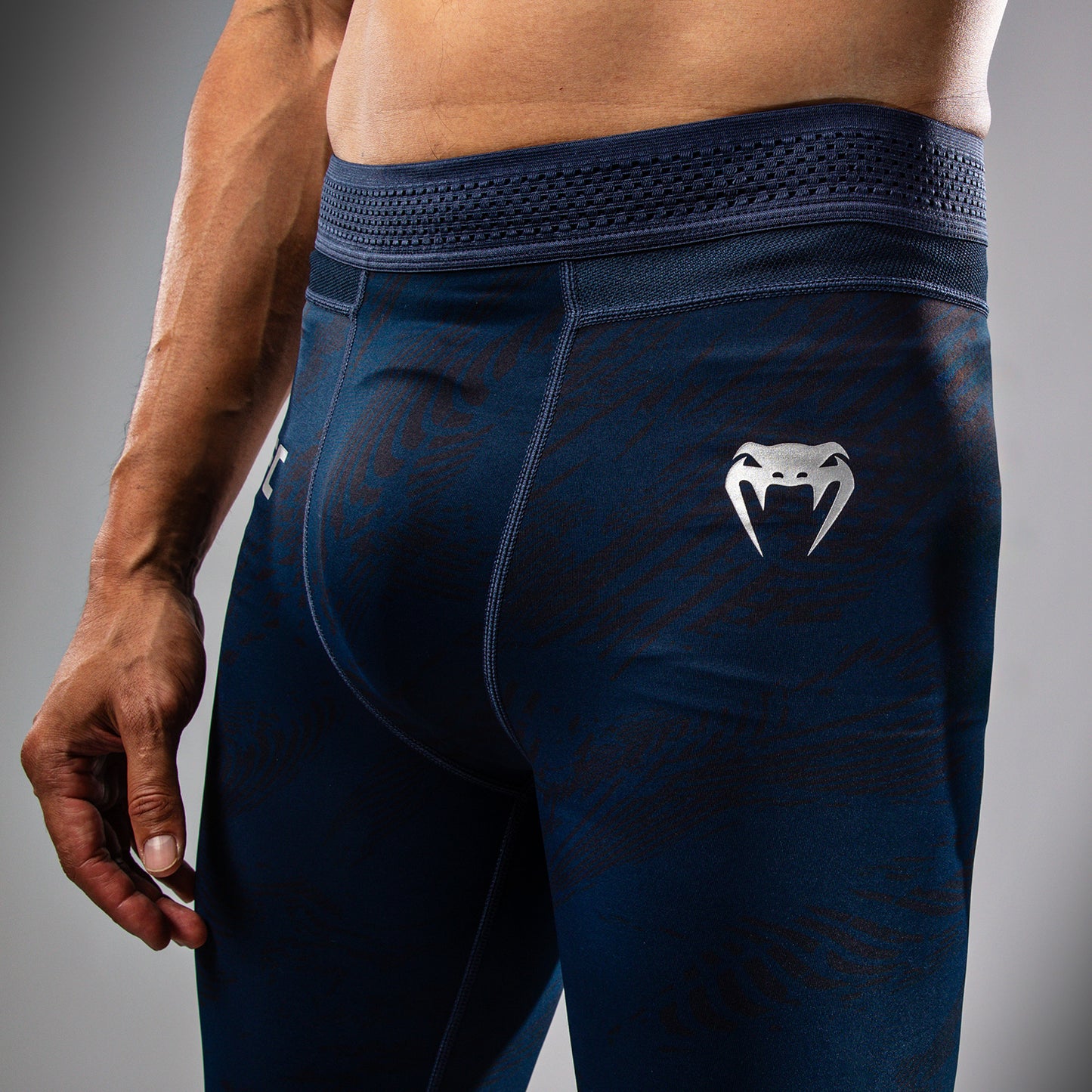 UFC Fusion by Venum Fight Week Herren Performance Tight - Ozeanisches Blau