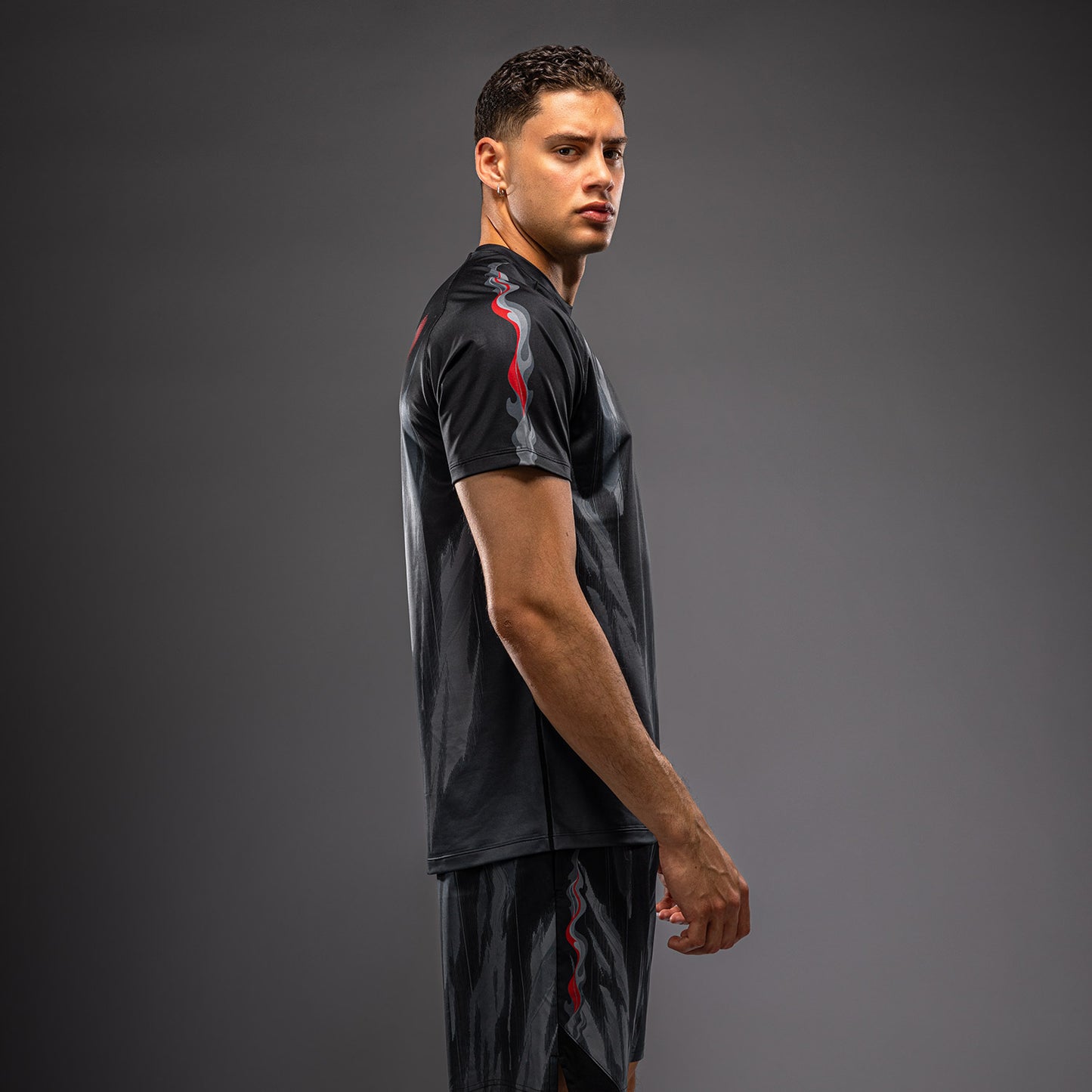 Venum Demon Dry-Tech-T-Shirt - Schwarz/Grau