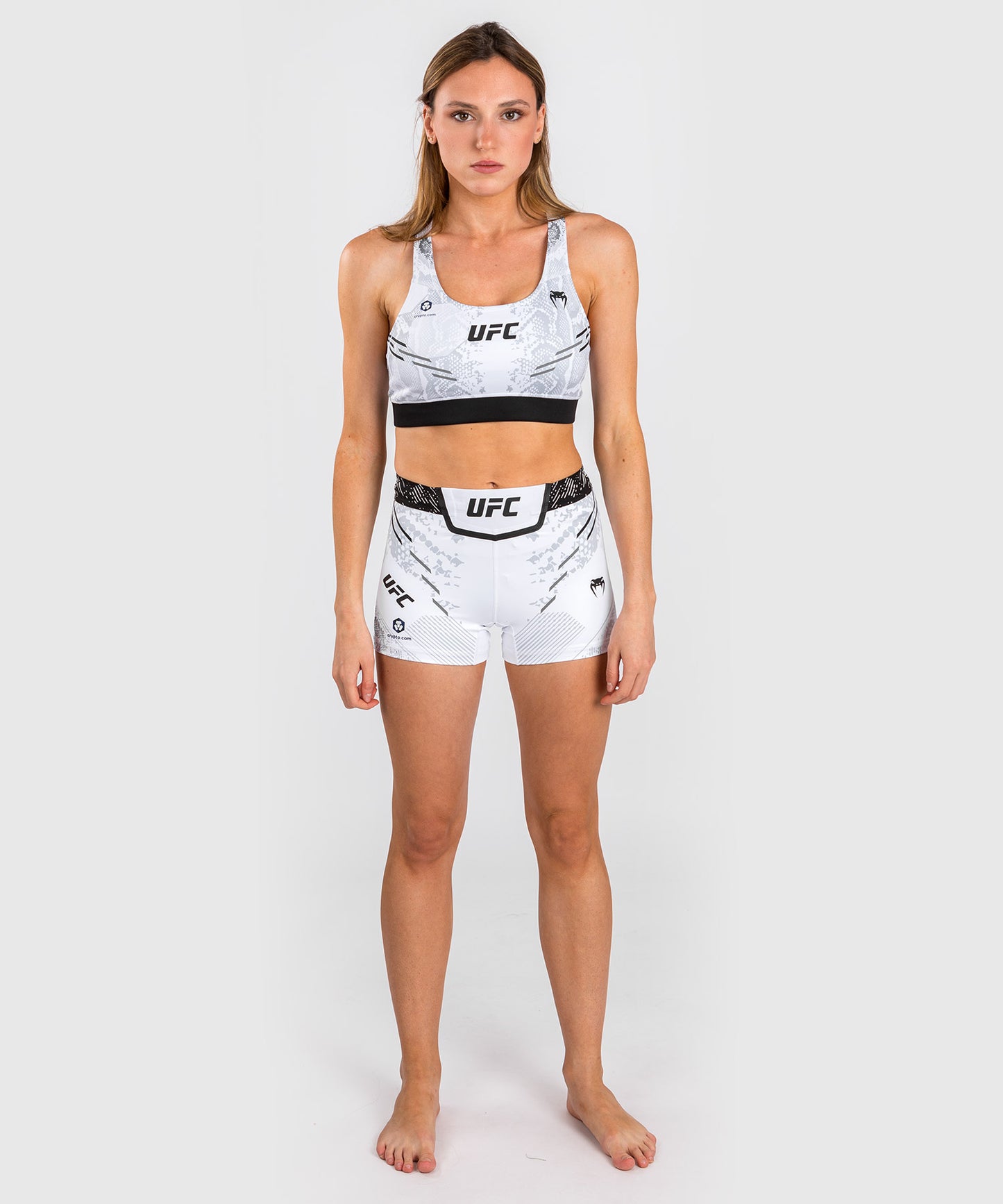 UFC Authentic Adrenaline Fight Night By Venum Damen Sport-BH - Weiß