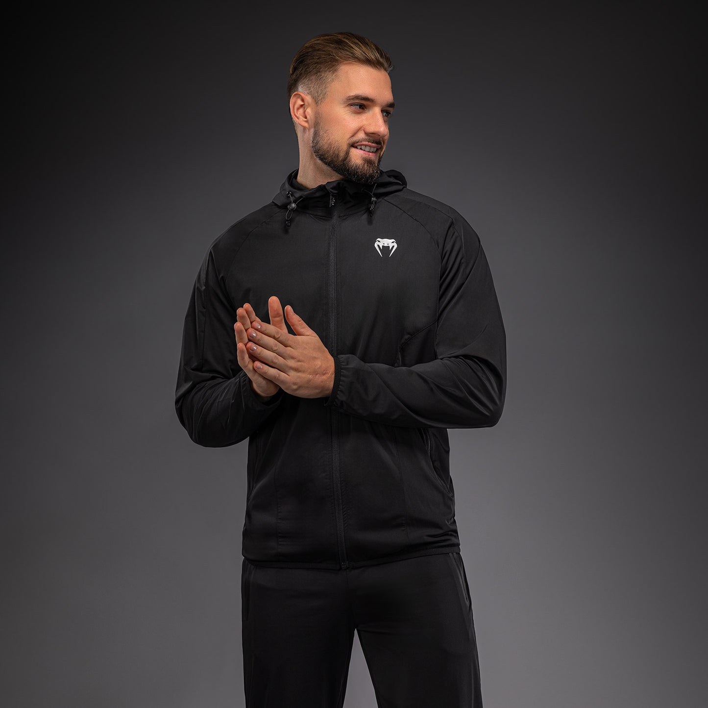 Venum Contender Aero Trainingsjacke – Schwarz