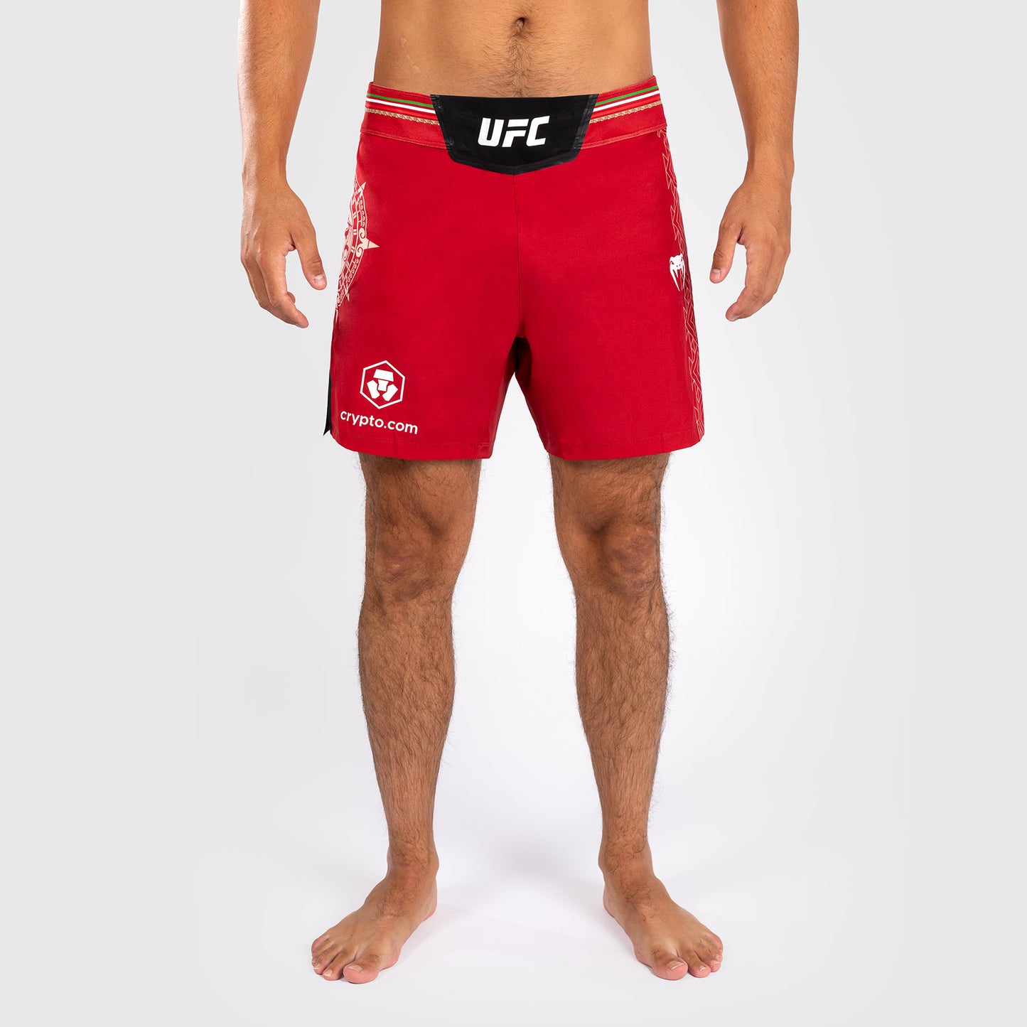 Noche UFC by Venum Authentic Fight Night Herren Fight Shorts - Kurze Passform - Rot