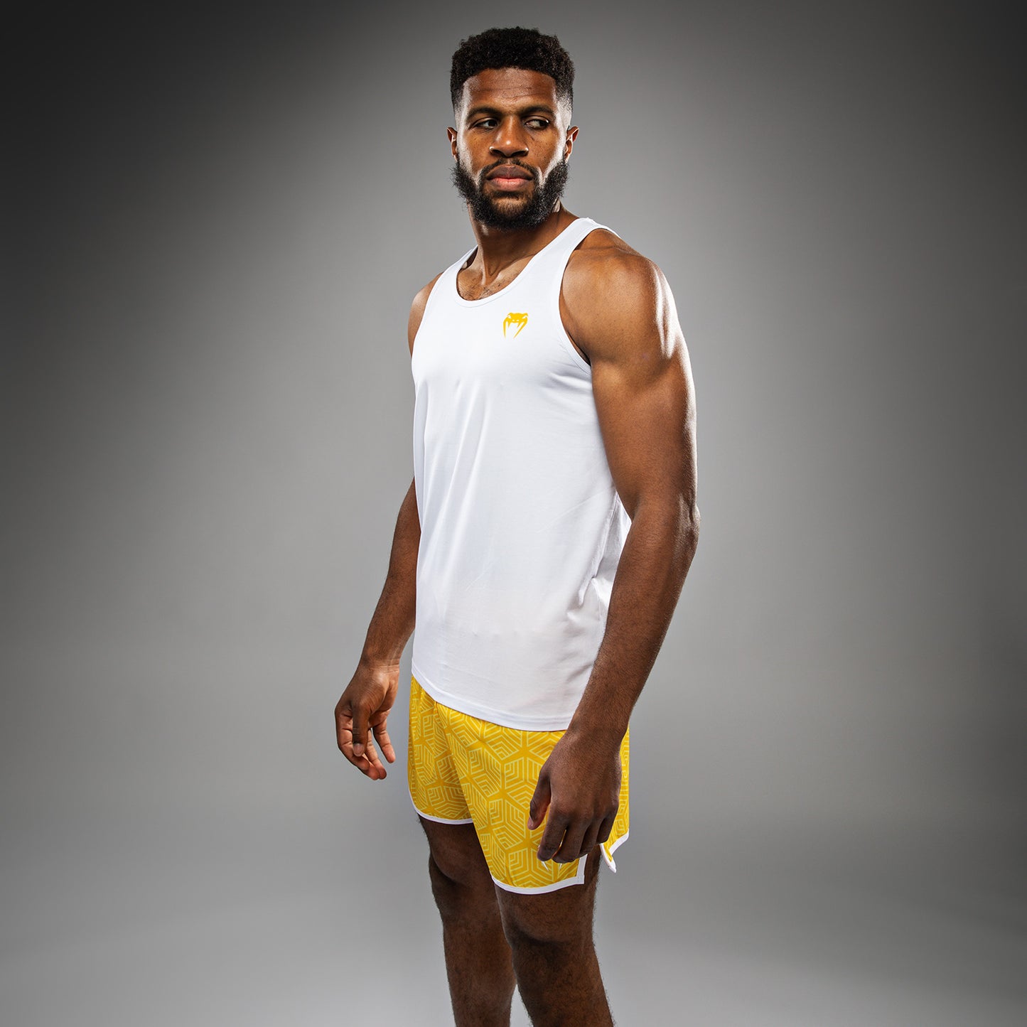Venum Octane Tank Top - Weiß/Vibrant Gelb