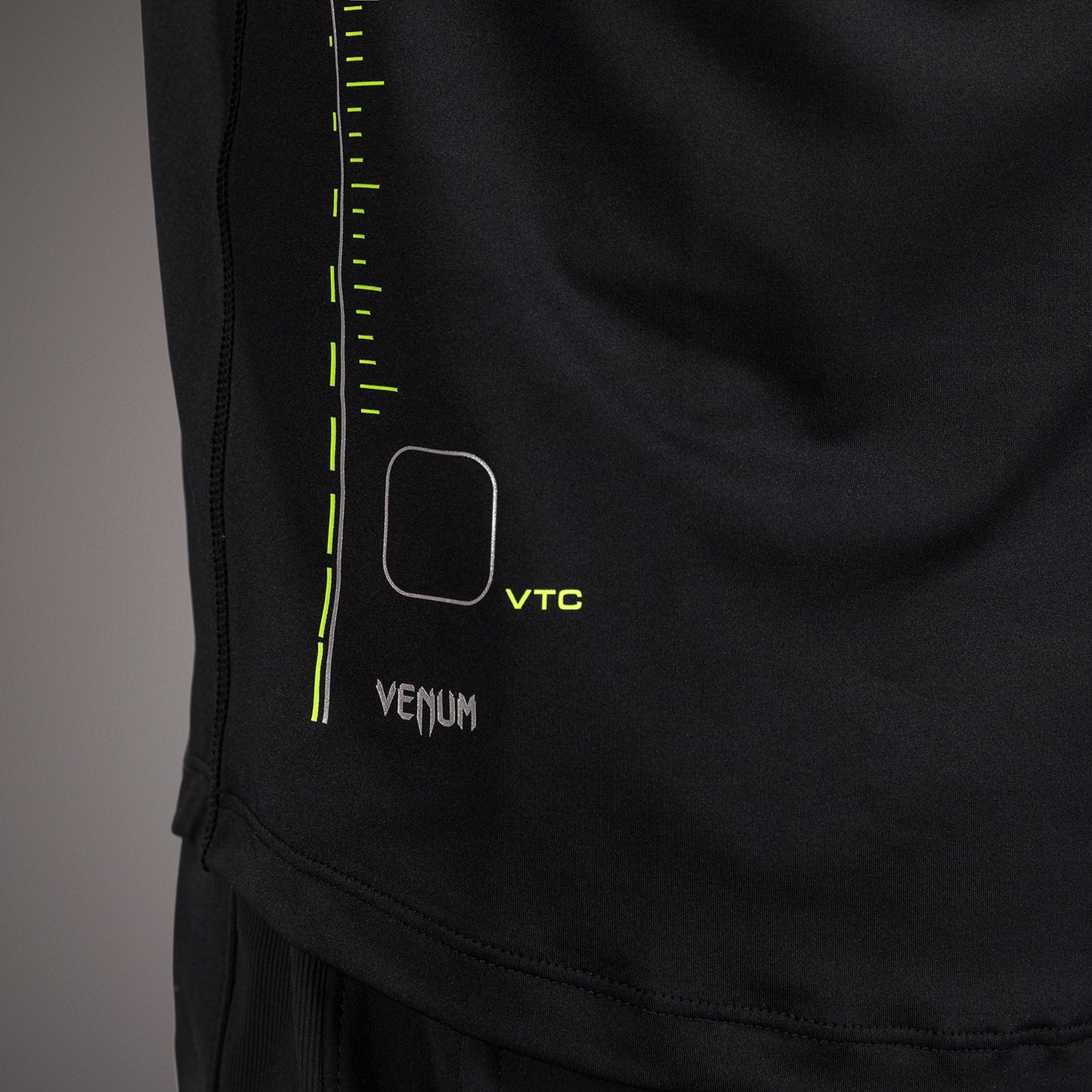 Venum Training Camp 4.0 Dry-Tech T-Shirt - Schwarz/Neongrün