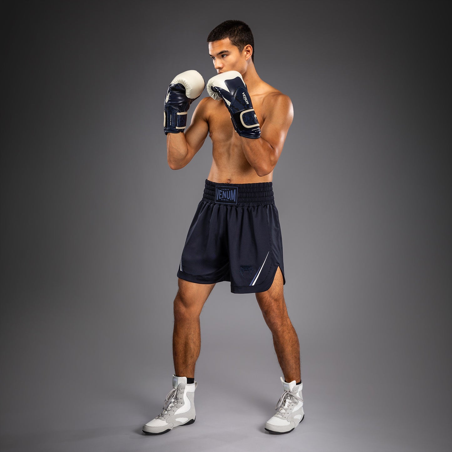 Venum G-Core Boxshorts - Marineblau/Weiß