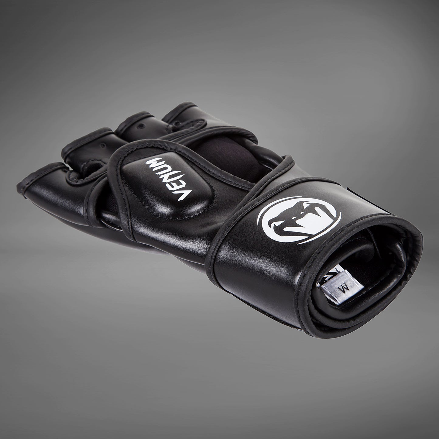 Venum Impact MMA Handschuhe - Skintex-Leder - Schwarz