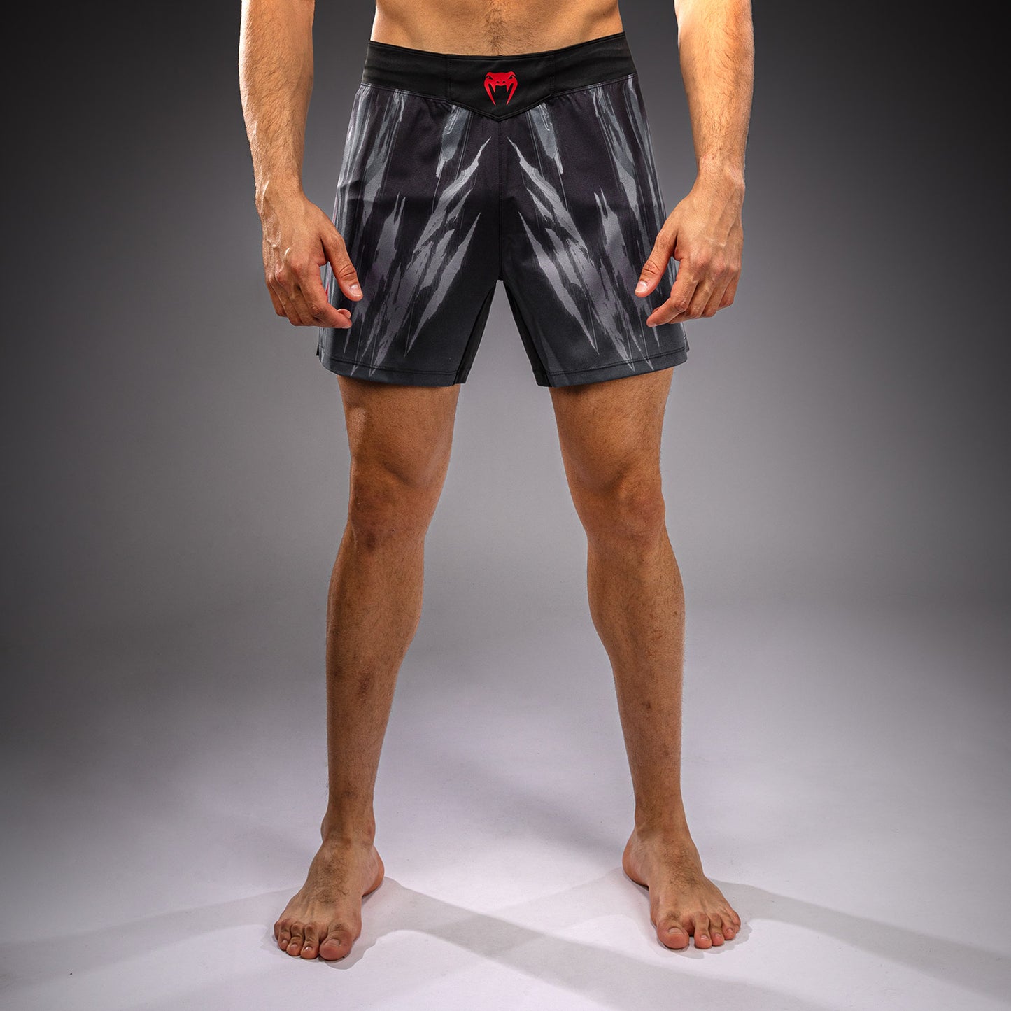 Venum Demon Fightshorts - Schwarz/Grau
