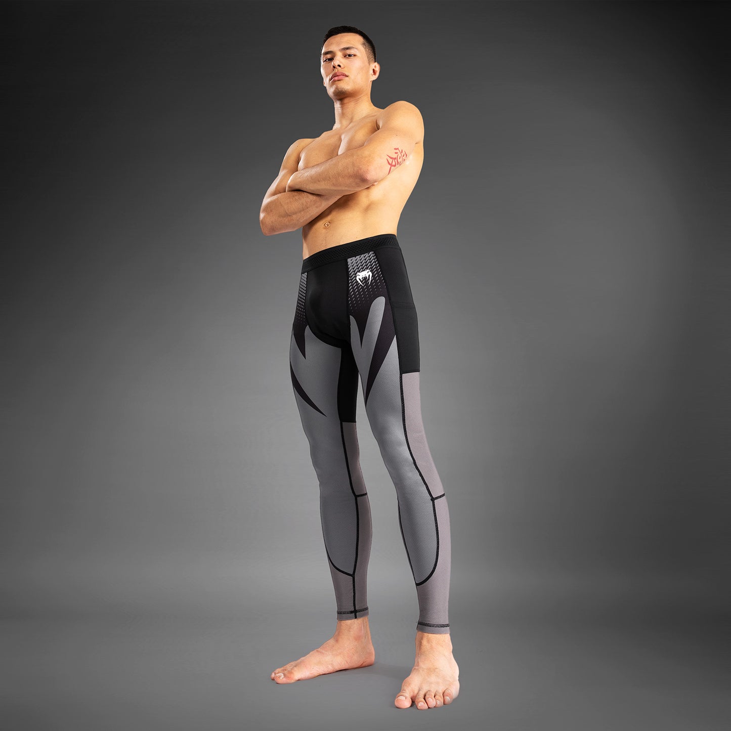 Venum Attack Herren Gamaschen - Schwarz