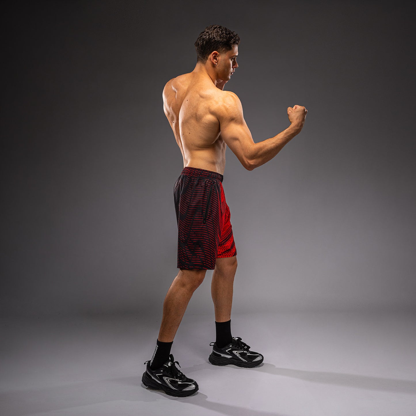 Venum Galactic 3.0 Trainingsshorts - Rot/Silber