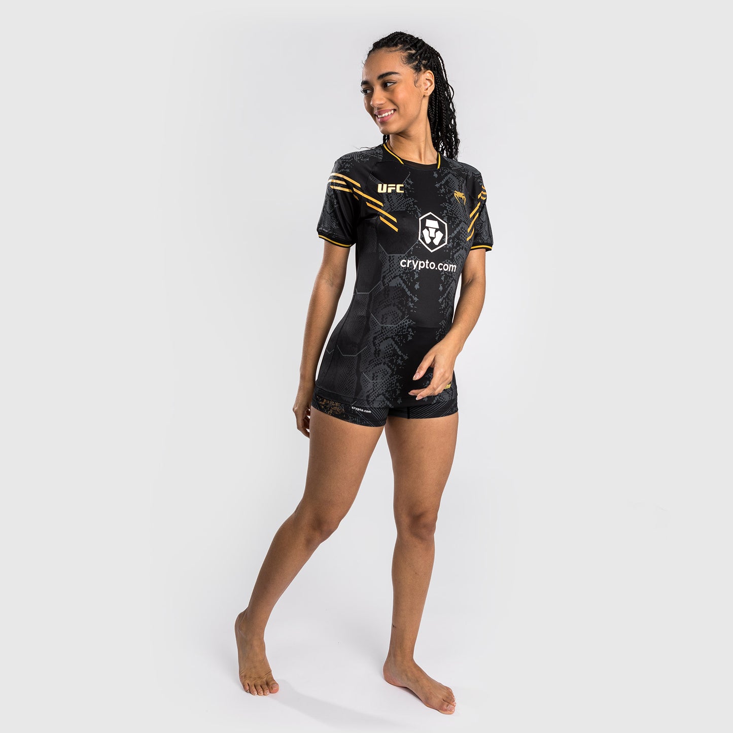 UFC Adrenaline by Venum Personalisierte Authentic Fight Night Frauen Walkout Jersey - Champion