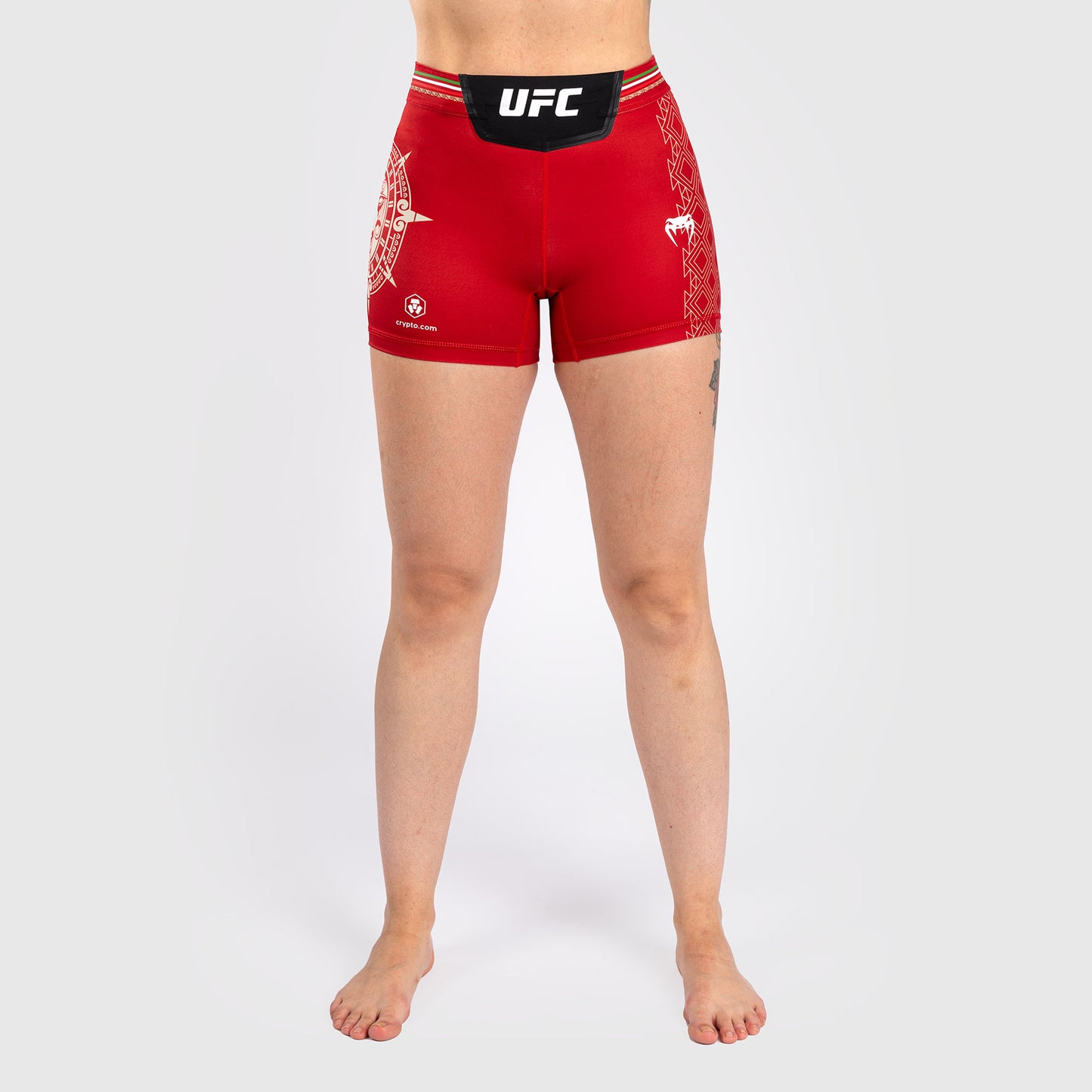 Noche UFC by Venum  Authentic Fight Night Frauen Vale Tudo Shorts - Kurze Passform - Rot