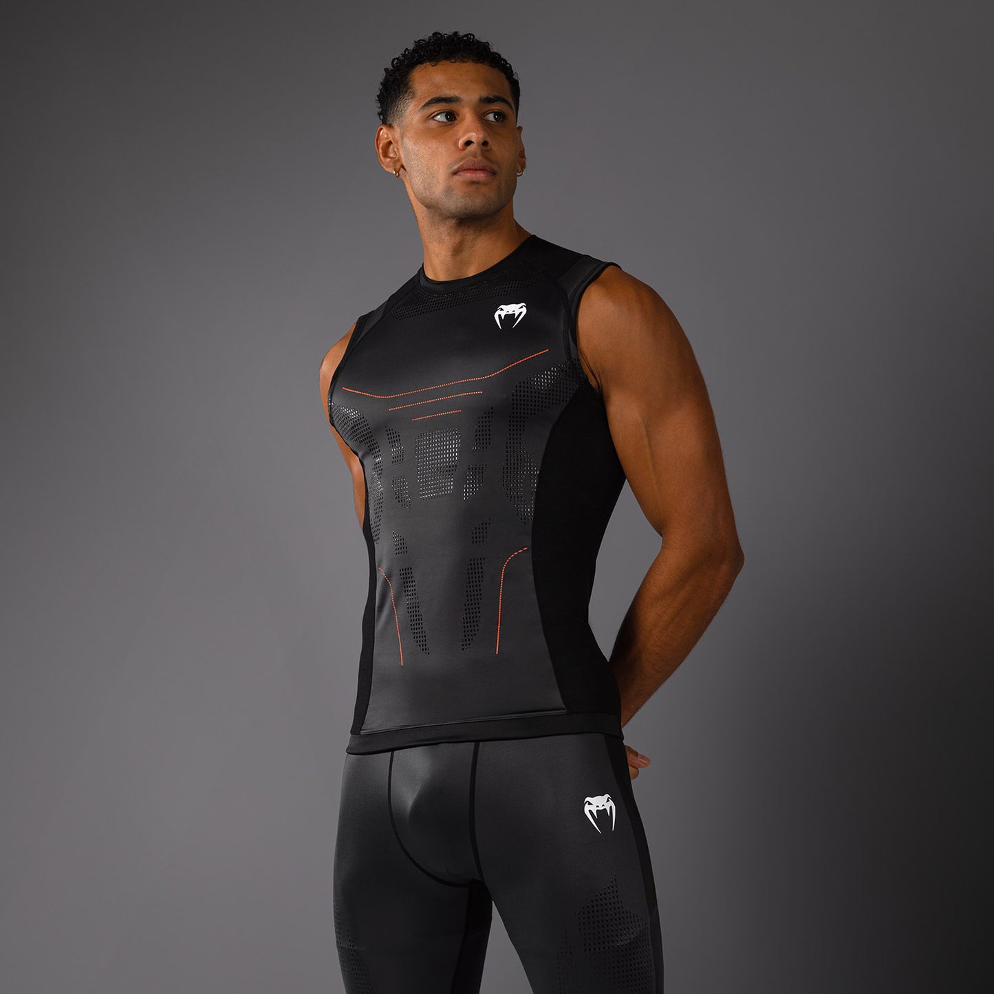 Venum Technical 3.0 Ärmelloses Rashguard - Graphit