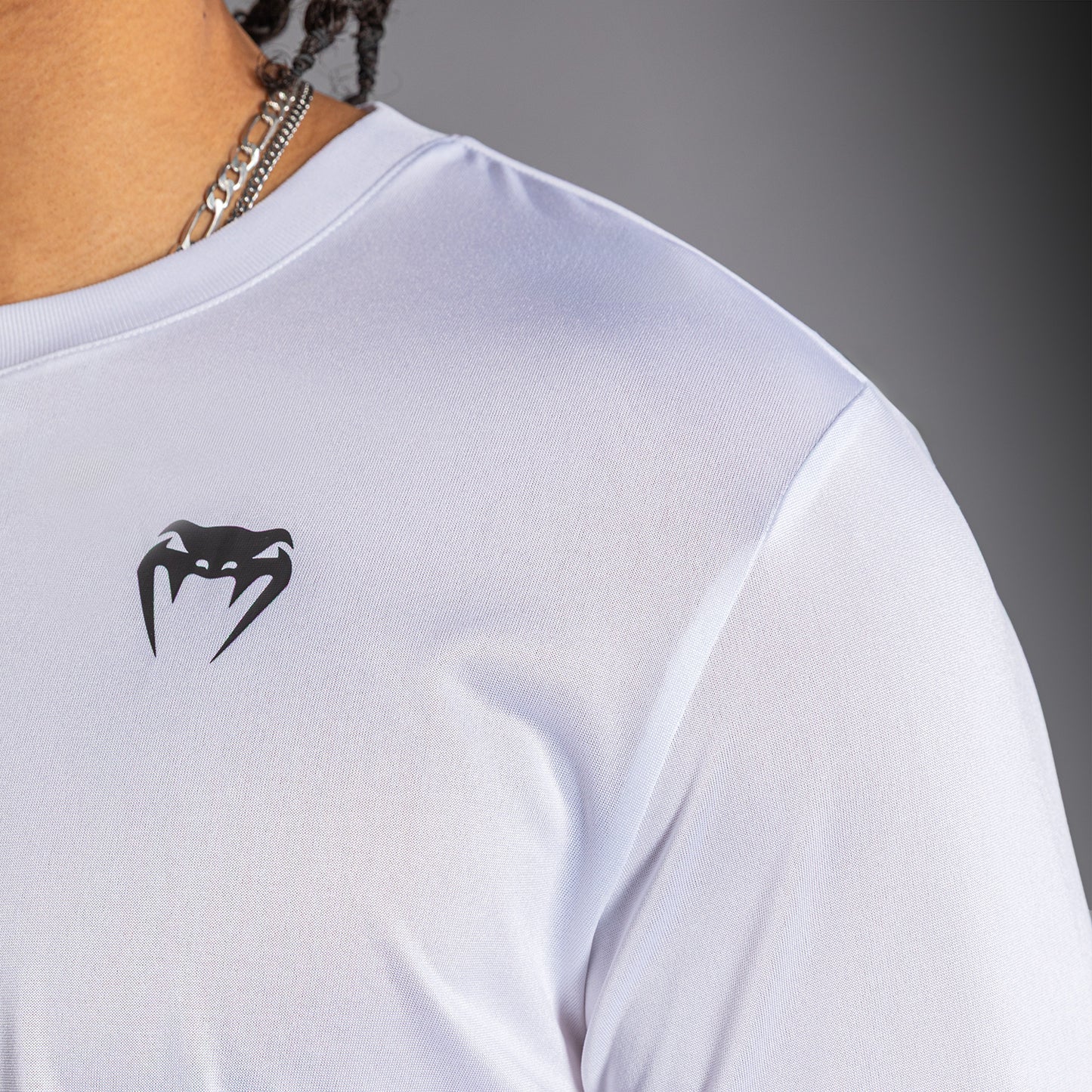 Venum Lineup Performance Langarm T-Shirt - Weiß/Schwarz
