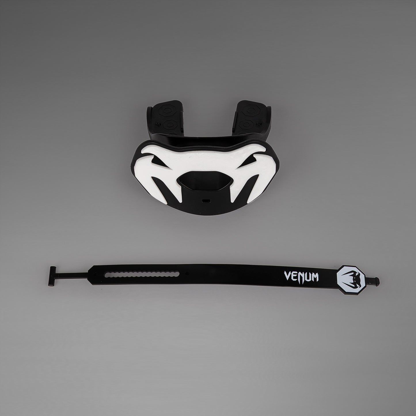 Venum Elite Lipguard Logo Edition - Schwarz/Weiß