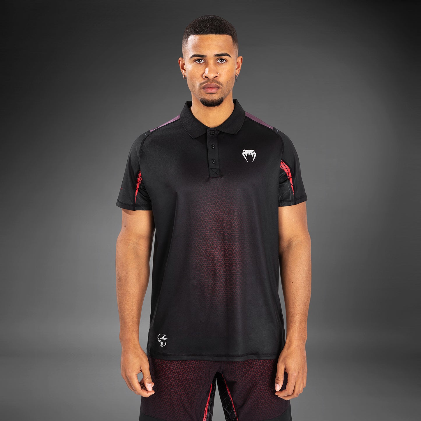 Venum x Dodge Banshee Dry Tech Polo für Männer - Schwarz