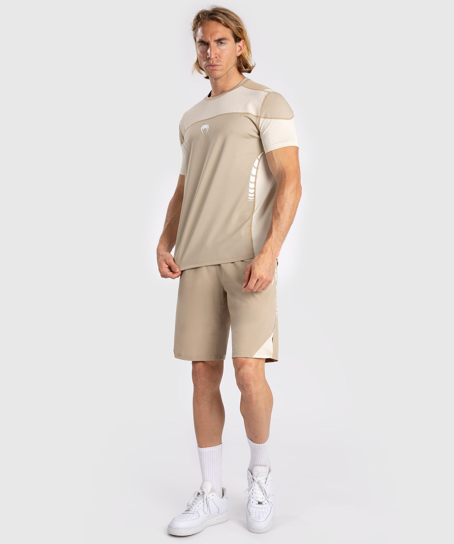 Venum Tempest Herren Dry-Tech T-Shirt - Beige/Sand