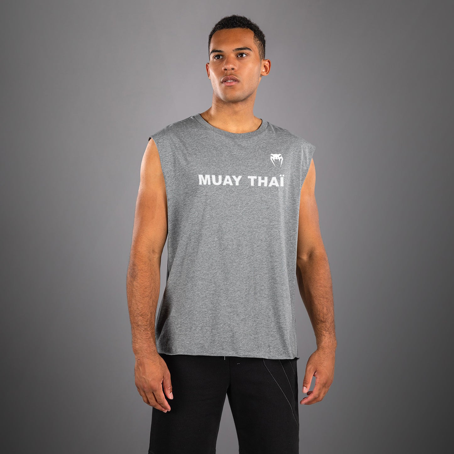 Venum Muay Thai VT T‑Shirt – Hellgrau