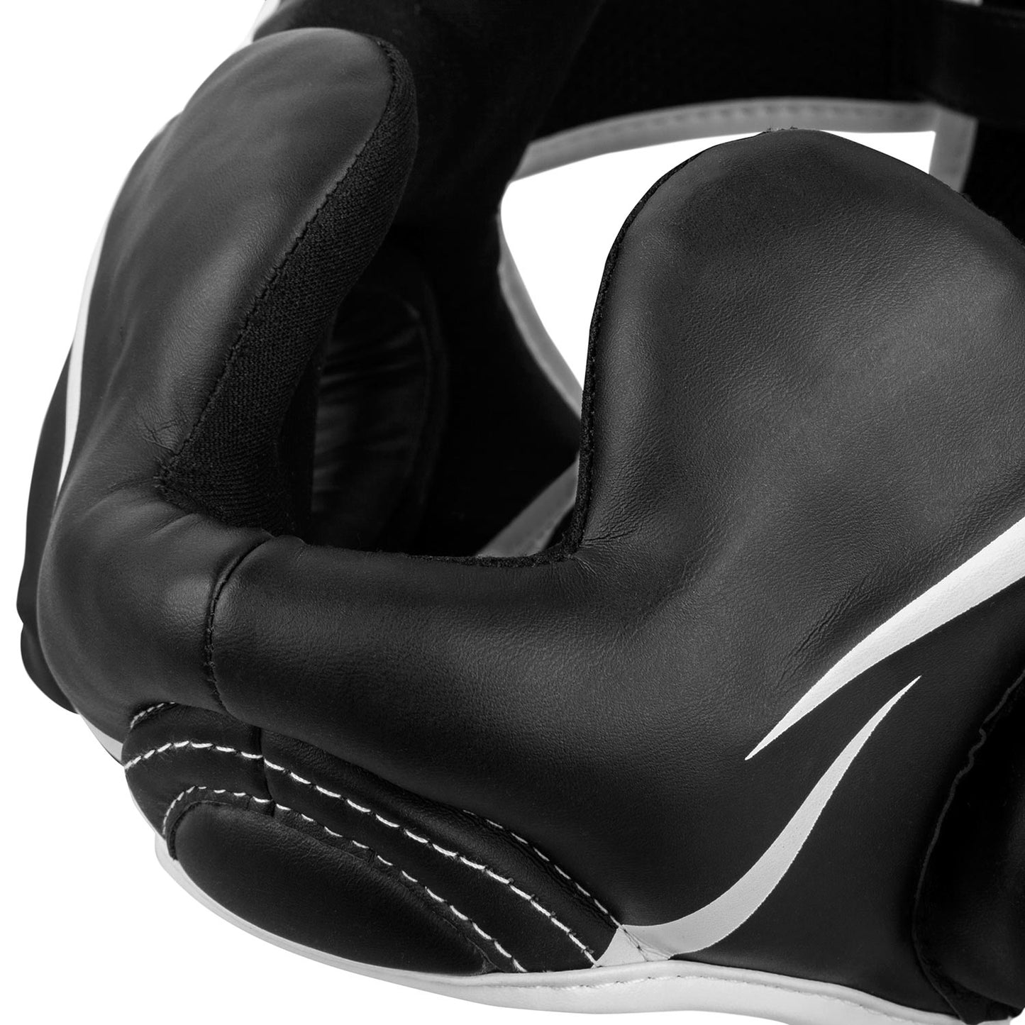 Venum Elite Kopfschutz- Schwarz/Weiß