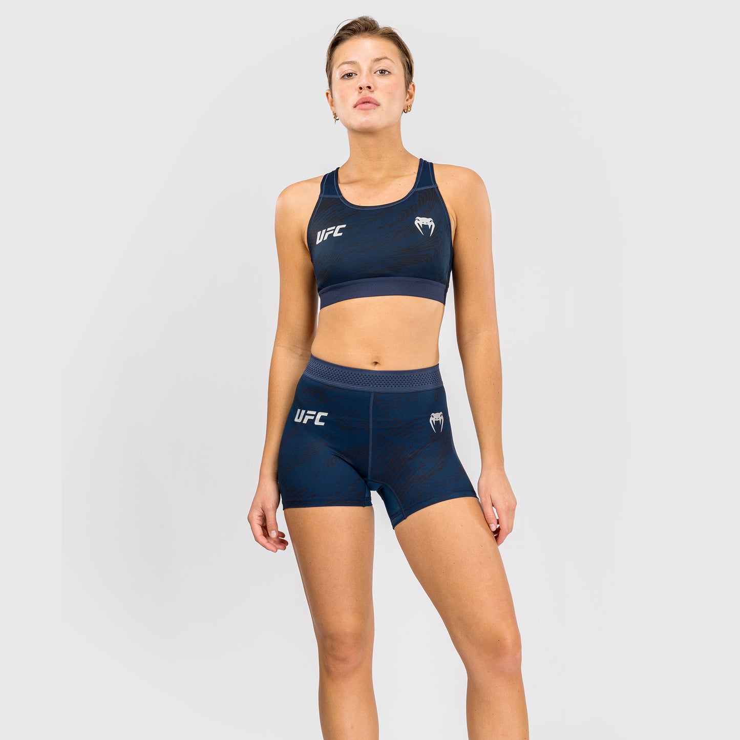 UFC Fusion by Venum Fight Week Damen Vale Tudo Short - Ozeanisches Blau