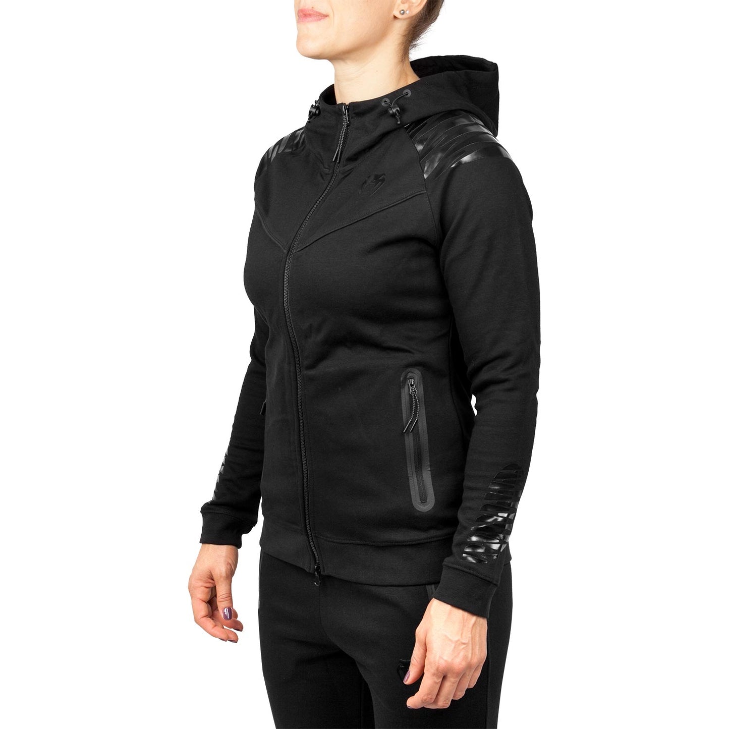 Venum Laser Hoody - Für Frauen - Exklusiv - Schwarz/Schwarz