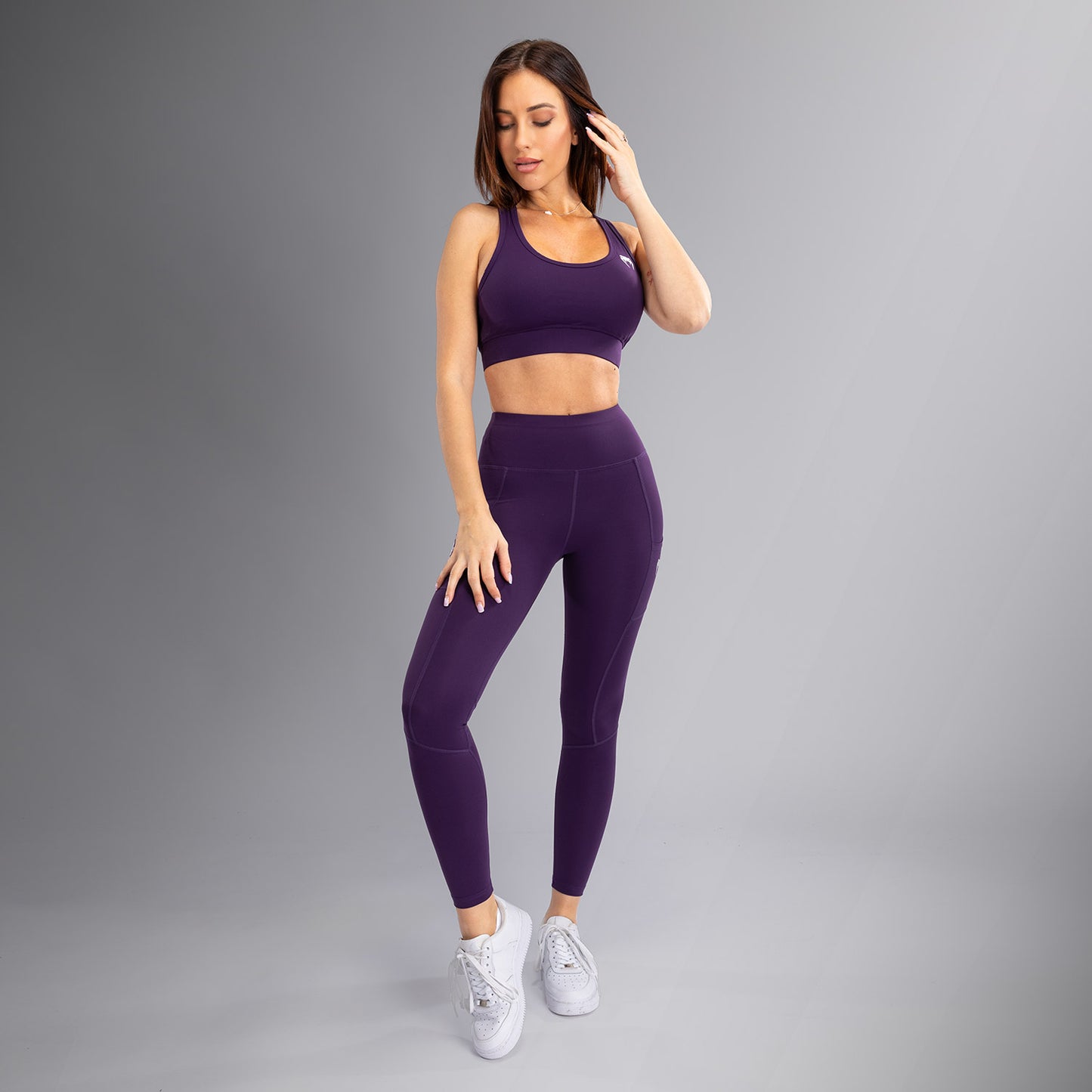 Venum Essential Damen Performance Leggings - Tiefpurpur