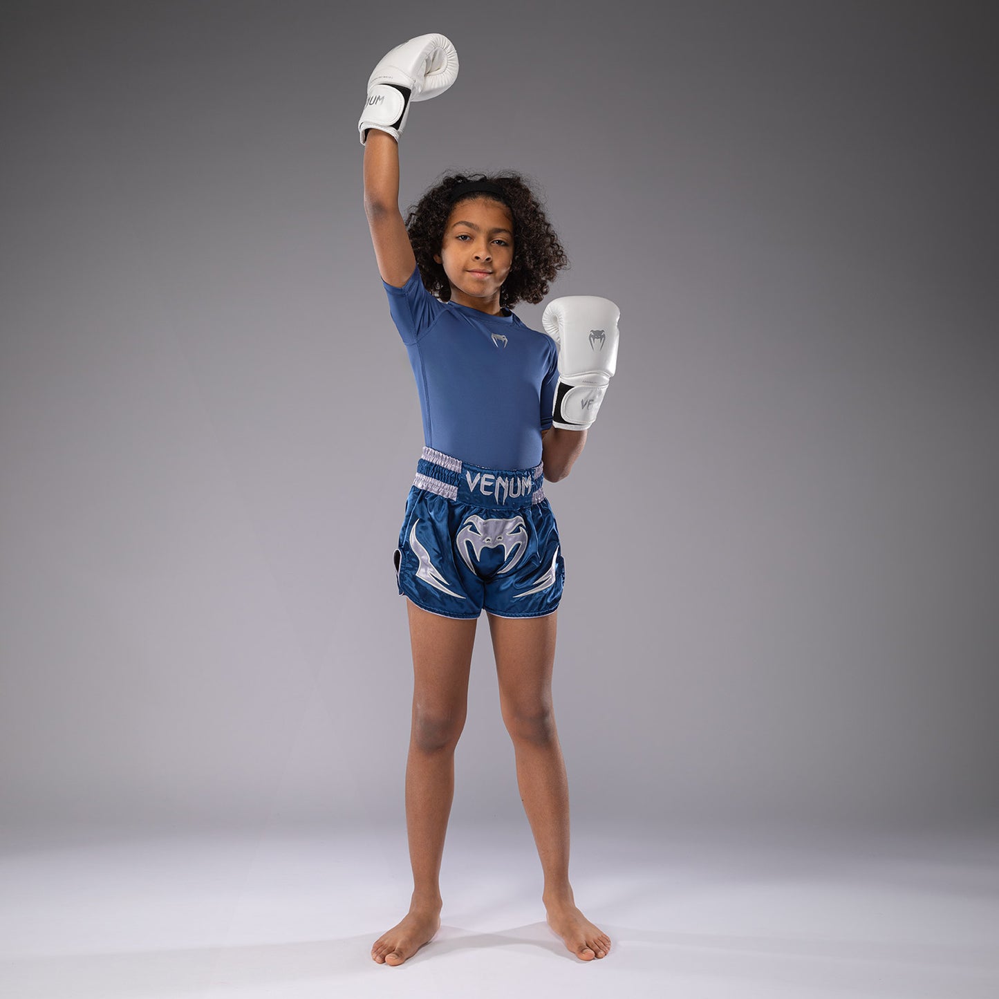 Venum Inferno Kinder Thai Shorts - Königsblau