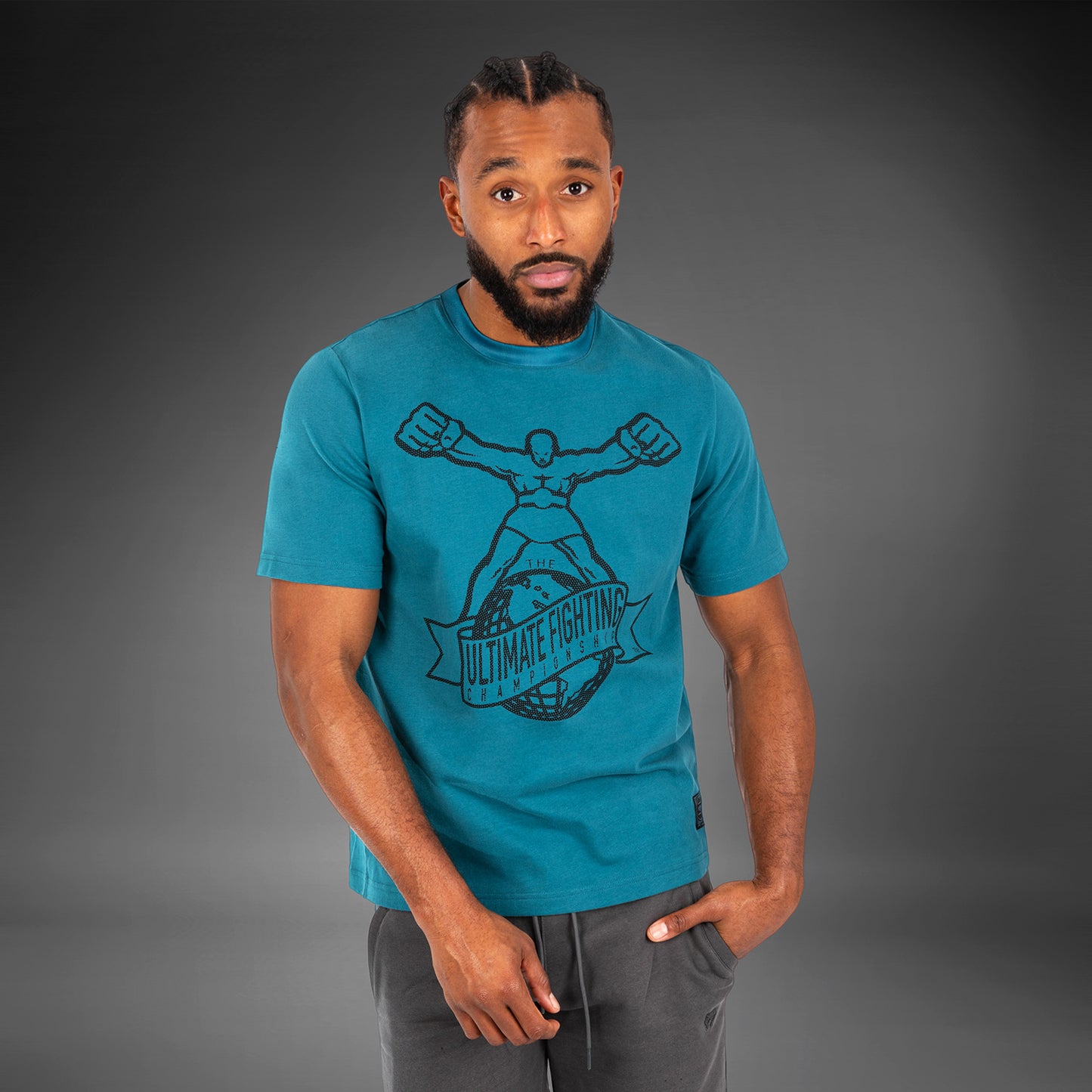 UFC by Venum Ulti-Man T-Shirt - Blau