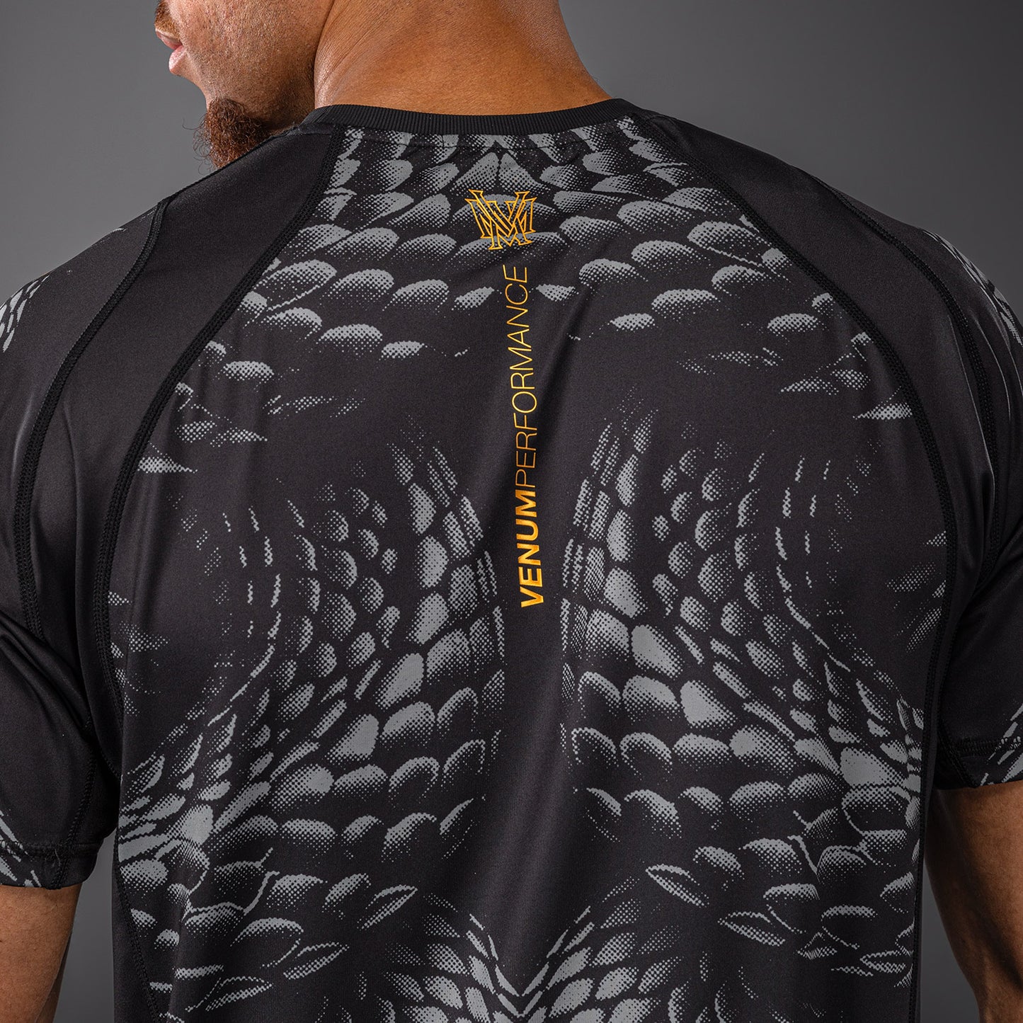 Venum Matupa Dry-Tech-T-Shirt - Schwarz/Grau/Gold