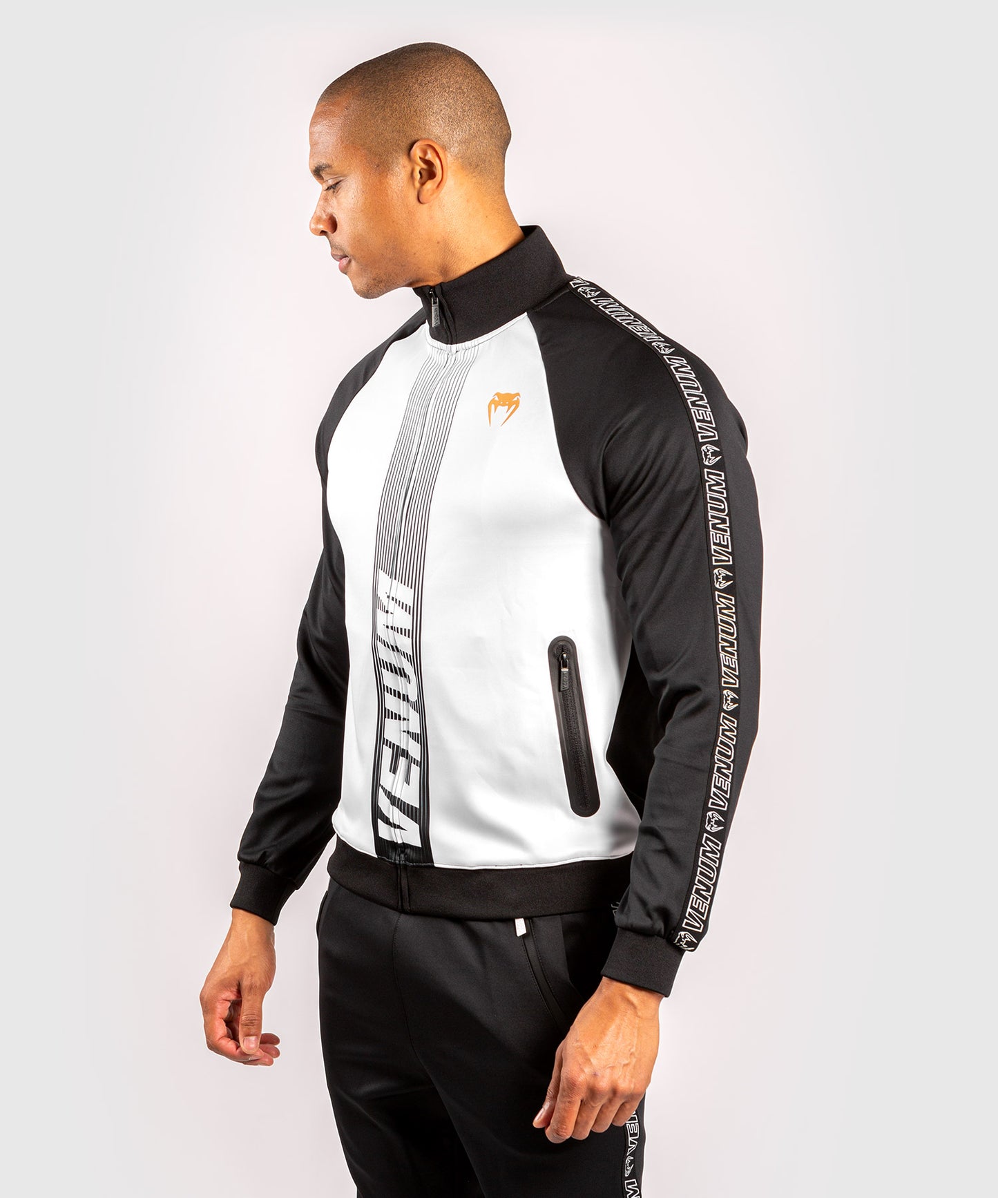 Venum Club 212 Track Jacket - Schwarz/Weiß