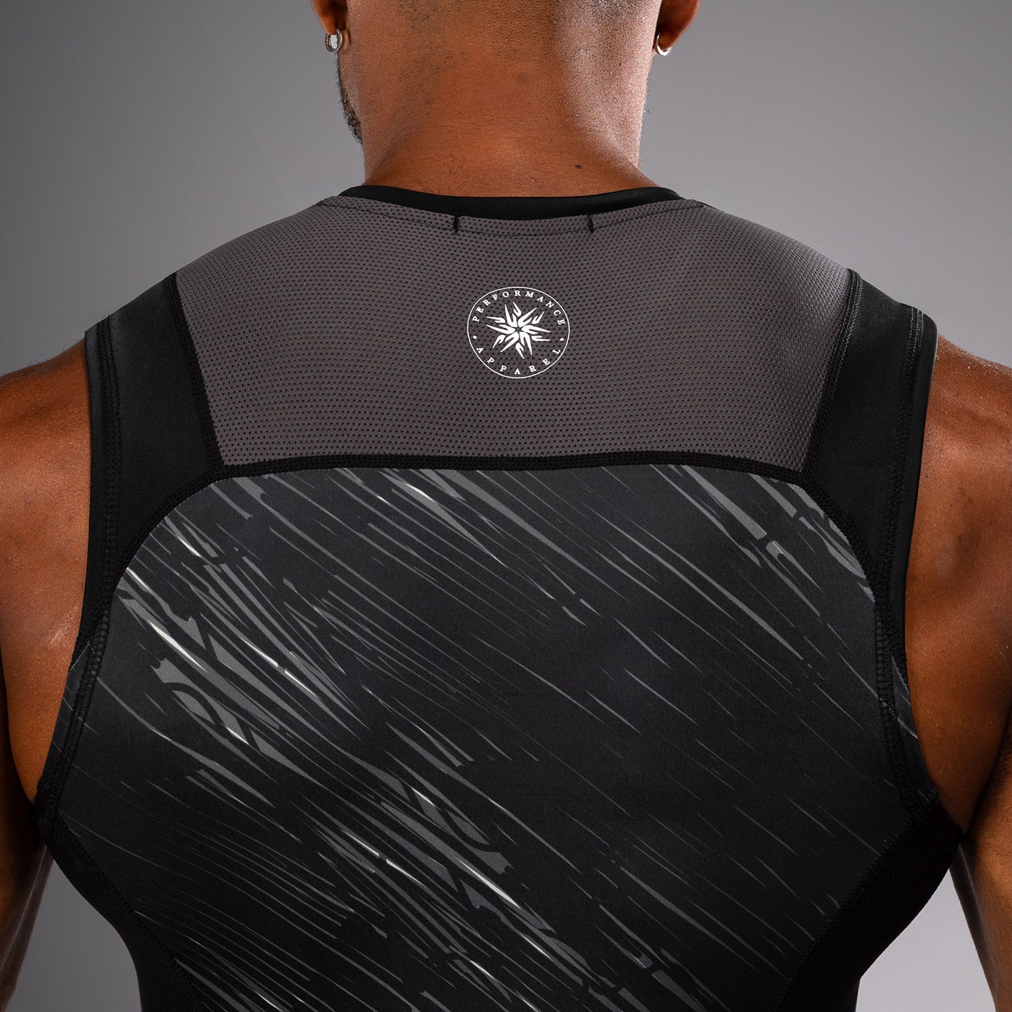 Venum Rapid Ärmelloses Rashguard - Schwarz/Sturmgrau