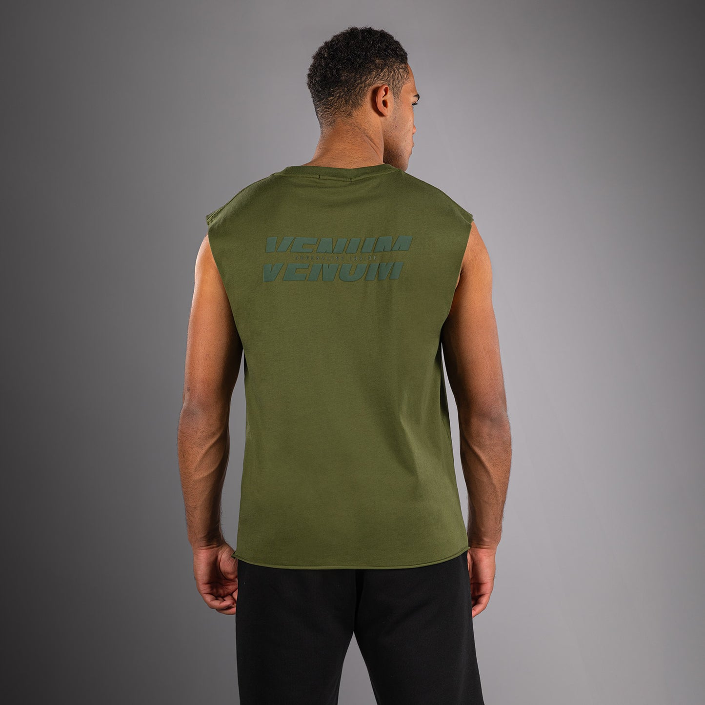 Venum Divide Ärmelloses T‑Shirt - Militärgrün