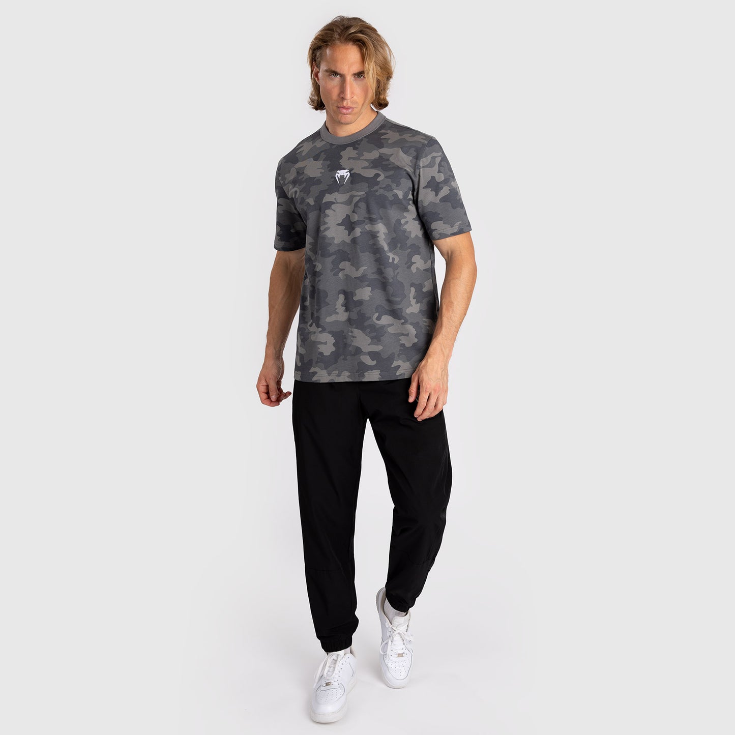 Venum Vortex XL Herren T-Shirt - Anthrazit Camo