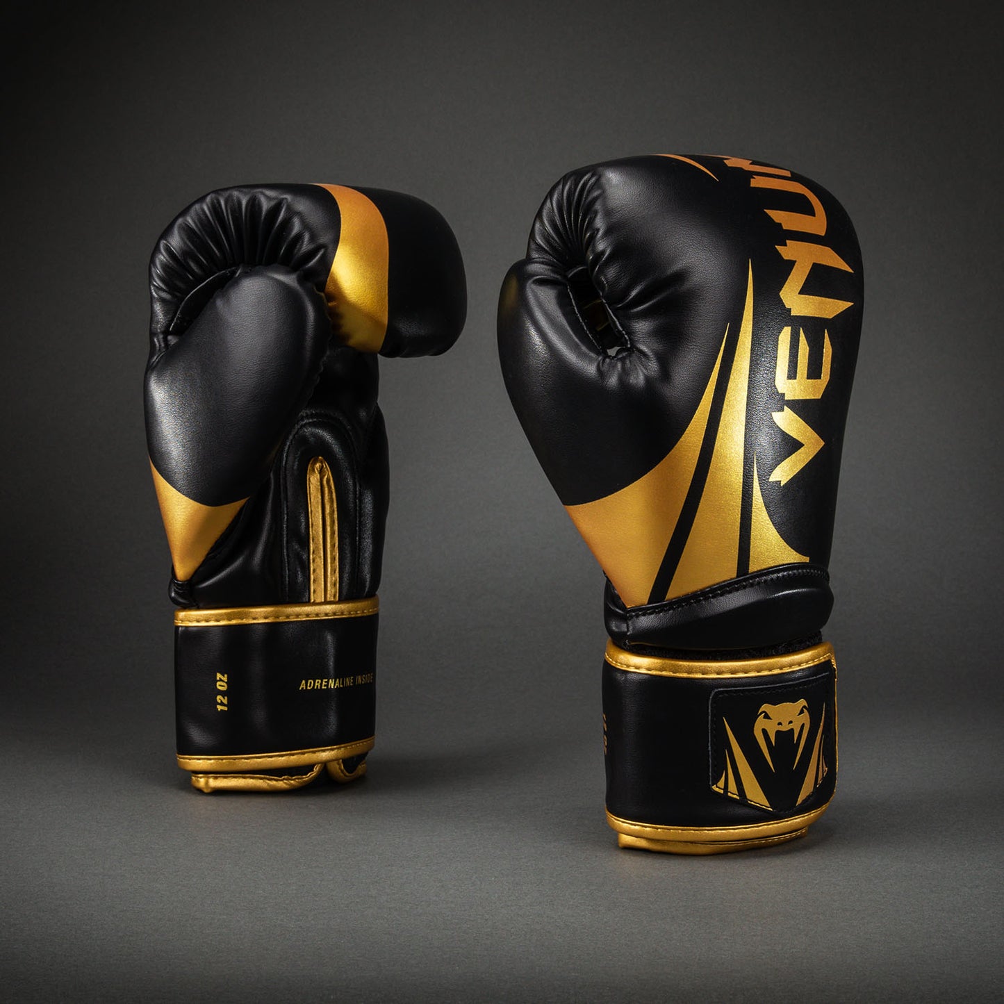 Venum Challenger 2.5 Boxhandschuhe – Schwarz/Gold