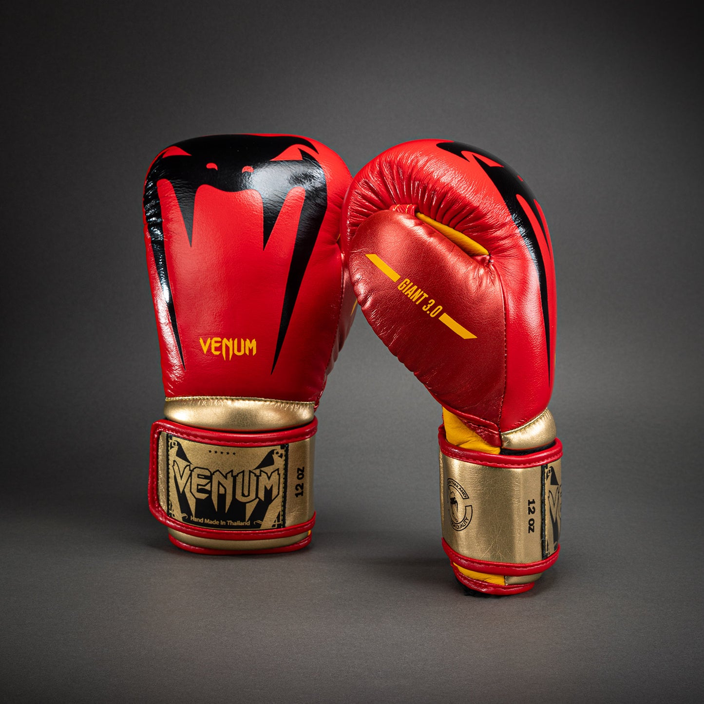 Venum Giant 3.0 Boxhandschuhe - Rot/Gelb/Gold