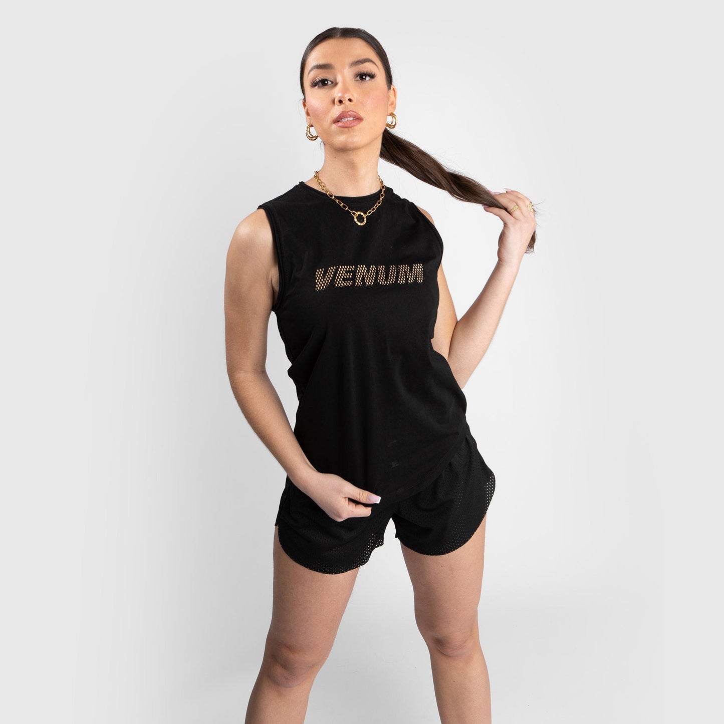 Venum Lightning Tank Top – Schwarz/Gold