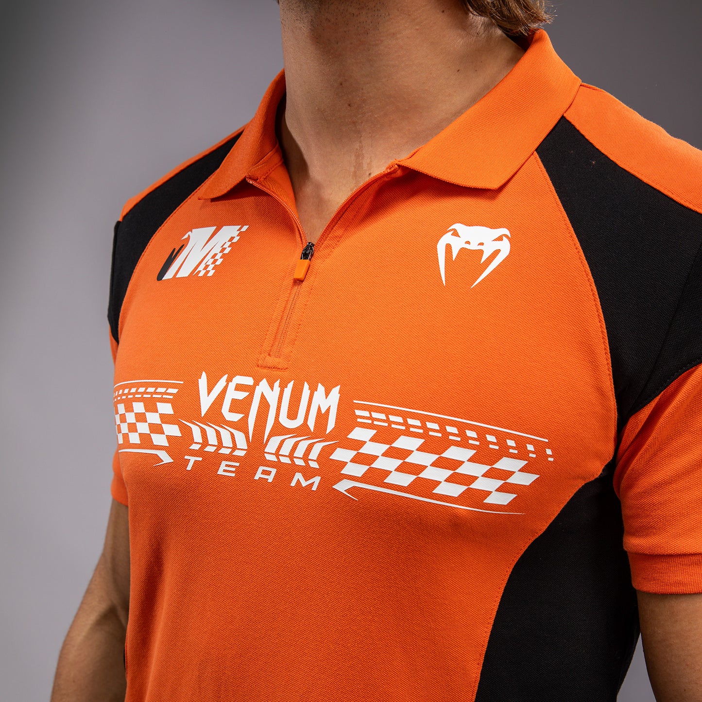 Venum Motorsport Baumwollpolo - Mandarine