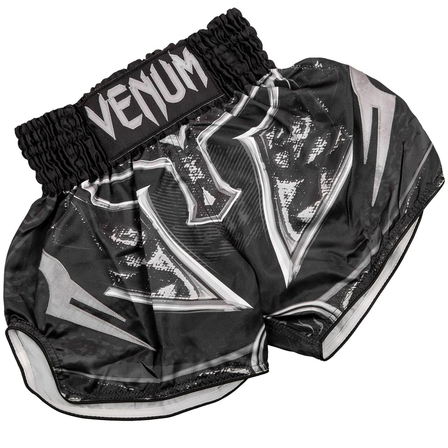 Venum Gladiator 3.0 Muay Thai Shorts - Schwarz/Weiß