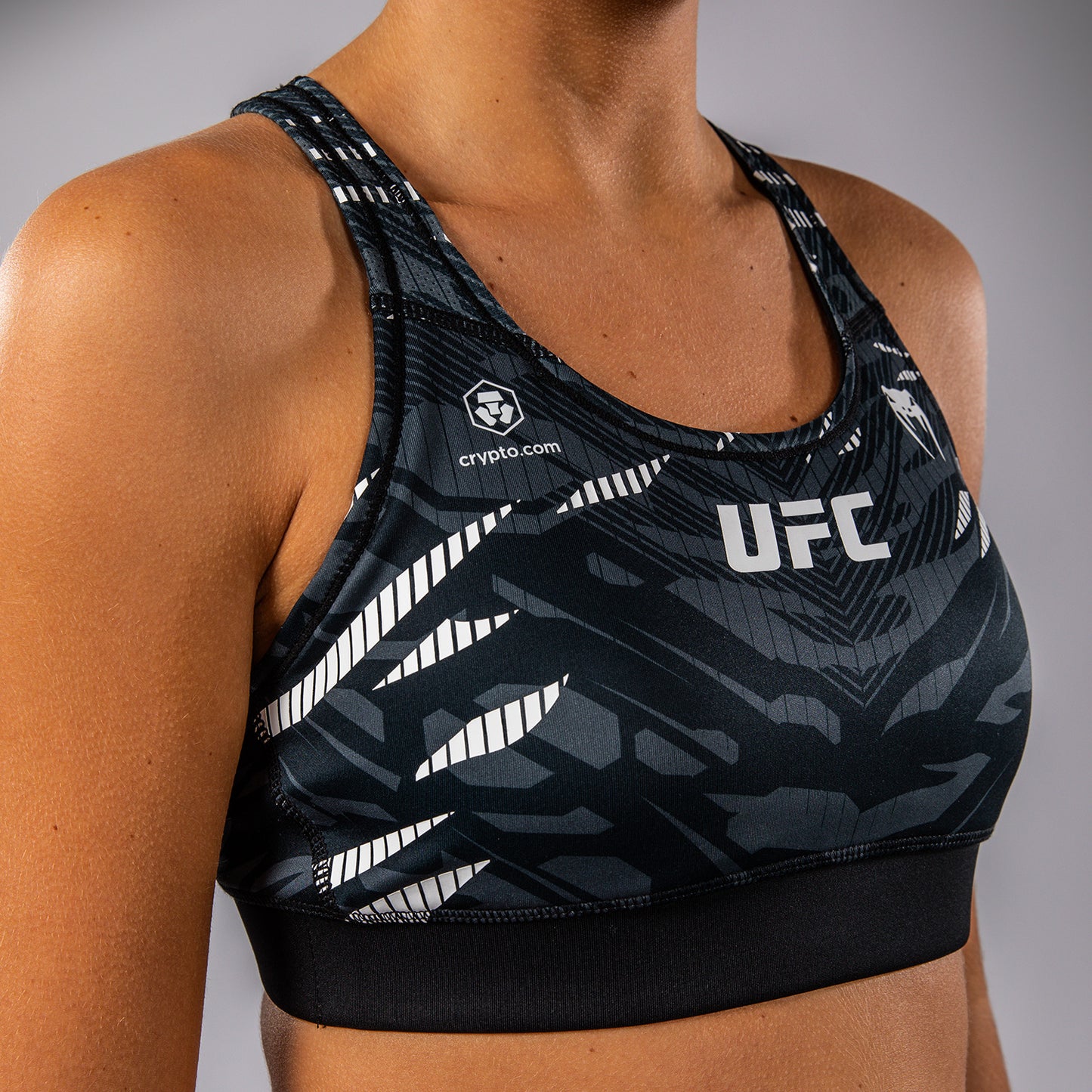 UFC Fusion by Venum Authentic Fight Night Damen Sport-BH - Schwarz