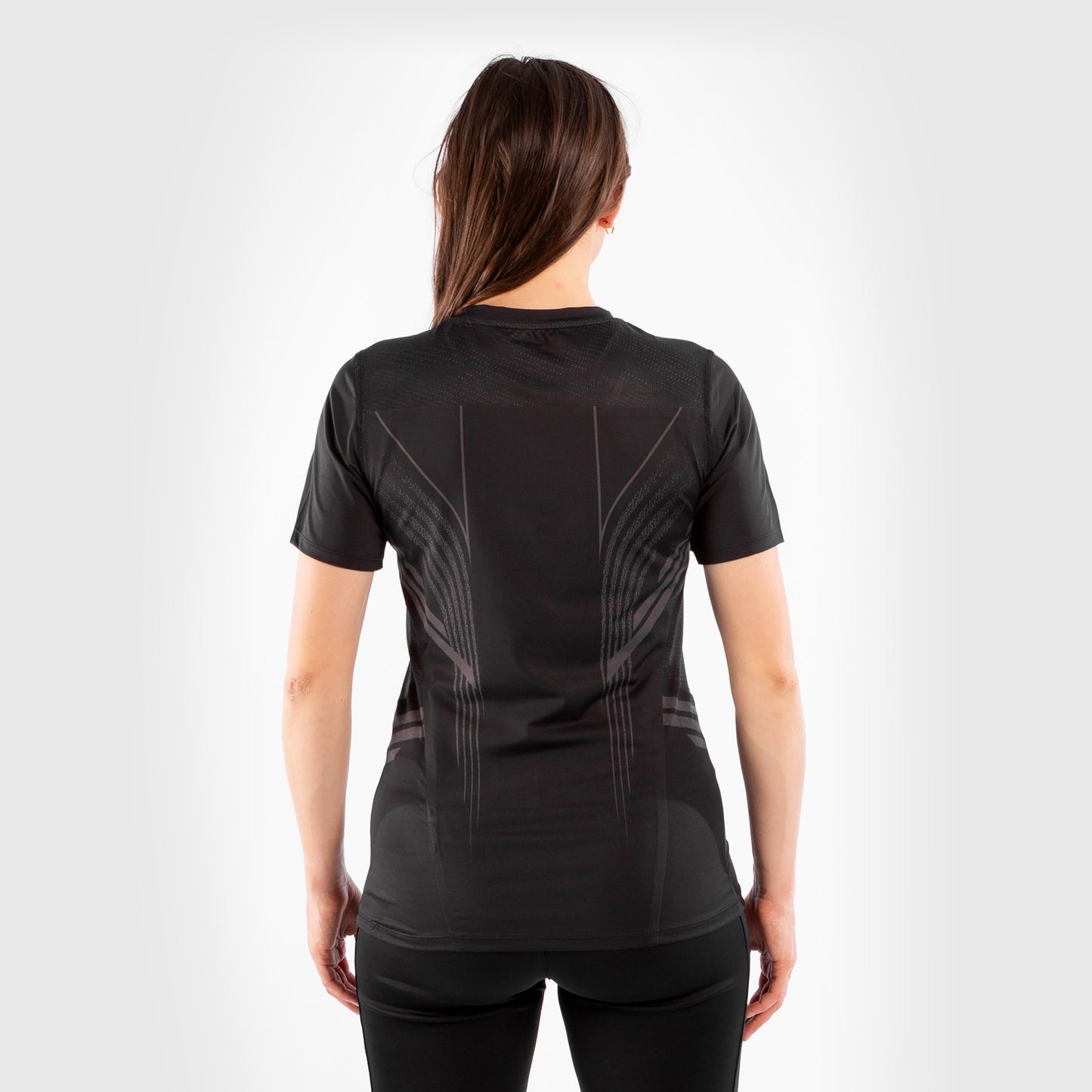 UFC Venum Personalisiert Authentic Fight Night Damen Walkout Trikot - Schwarz