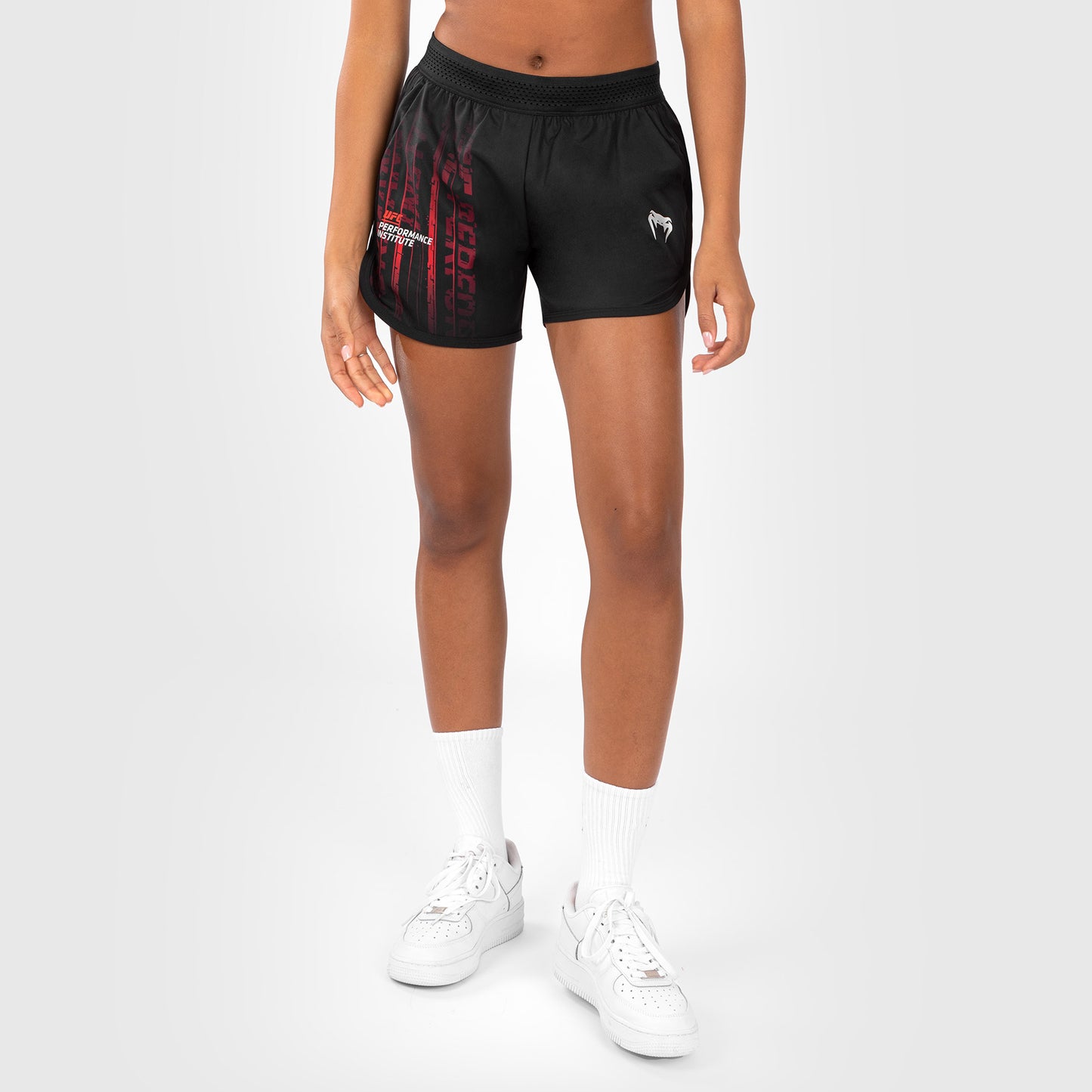 UFC Venum Performance Institute 2.0 Trainingsshort für Frauen - Schwarz/Rot