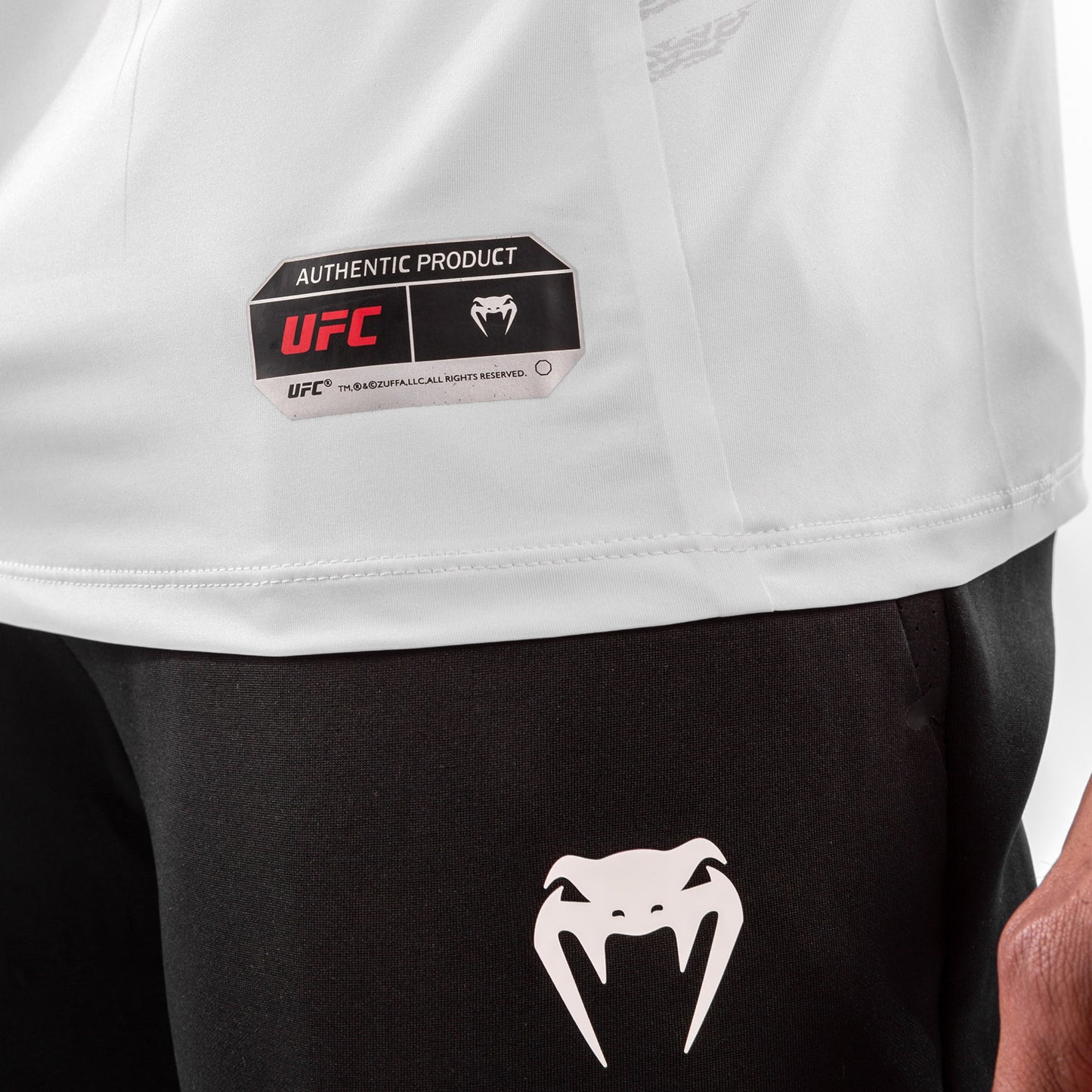 UFC Venum Personalisiert Authentic Fight Night Herren Walkout Trikot - Weiß