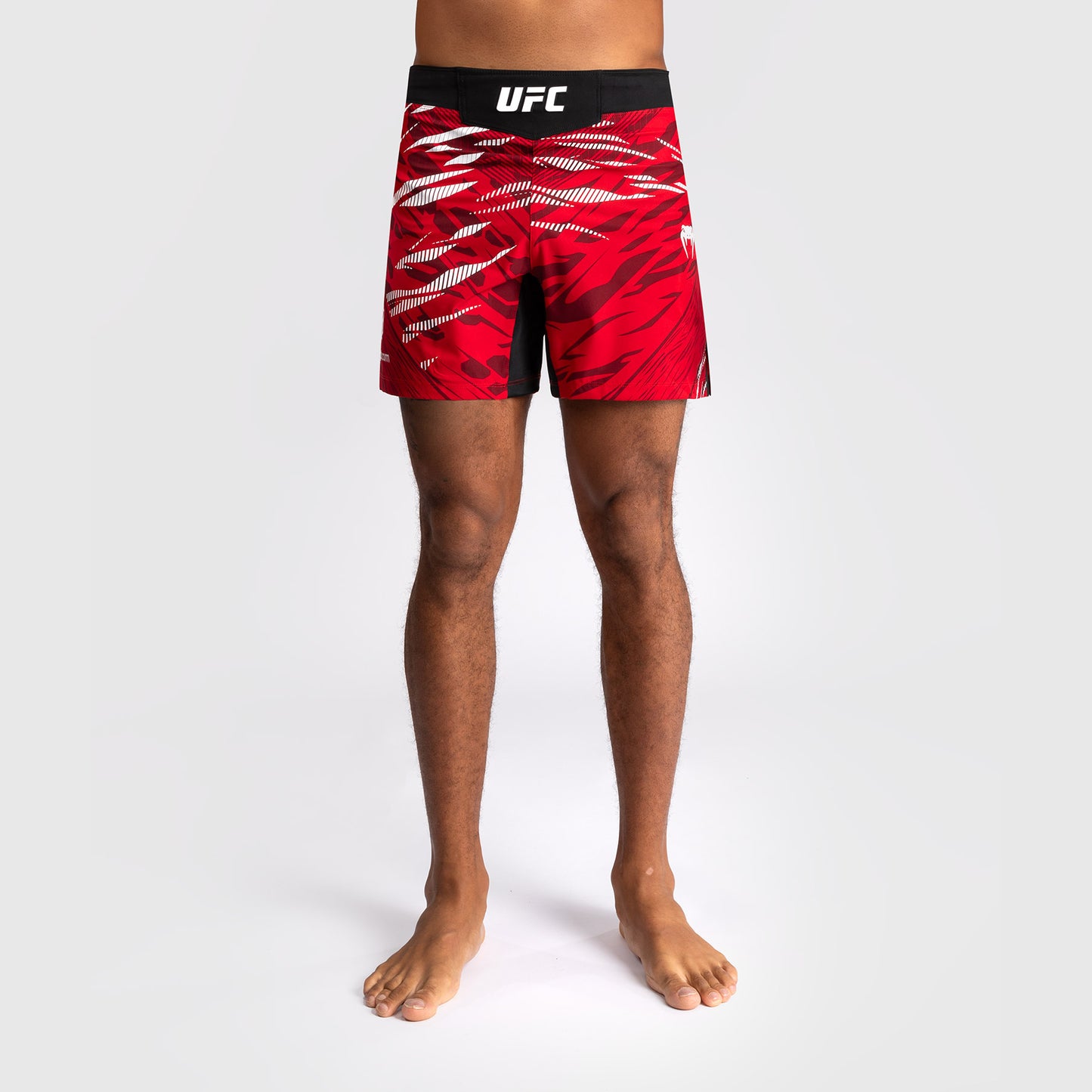 UFC Fusion by Venum Personalized Authentic Fight Night Herren Fight Short - Short Fit - Rot