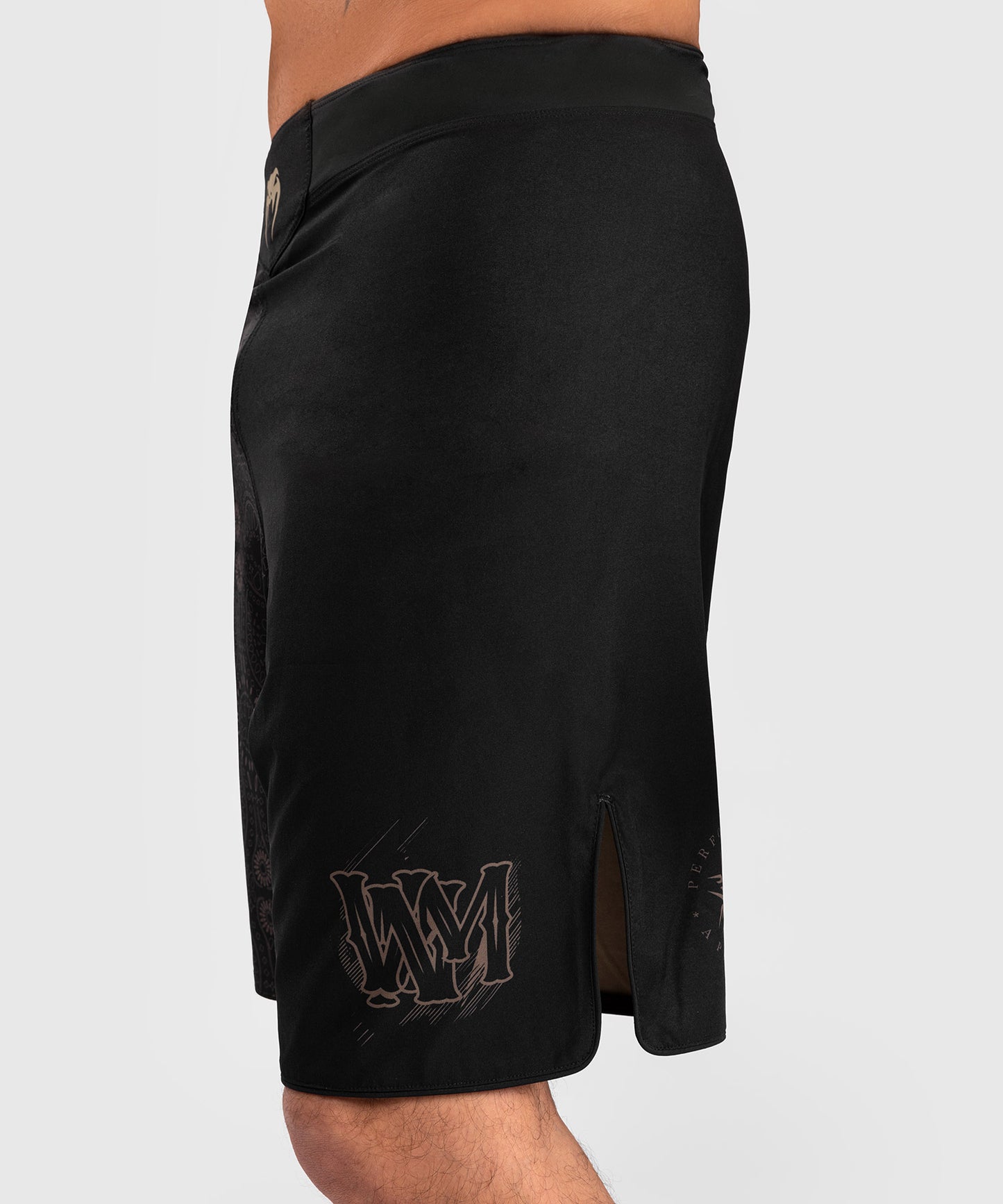 Venum Santa Muerte Dark Side - Kampfshorts - Schwarz/Braun